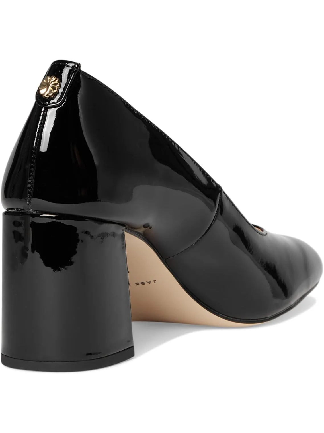 Туфли Jack Rogers Women's Lenora Pump - Patent — изображение 5 из 7, черный