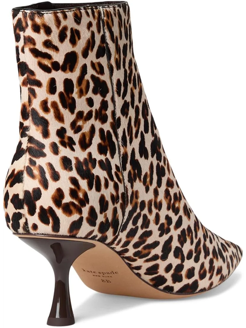 Ботинки Kate Spade New York Women's Adele Downtown Leopard Haircalf Bootie — изображение 5 из 7, мульти