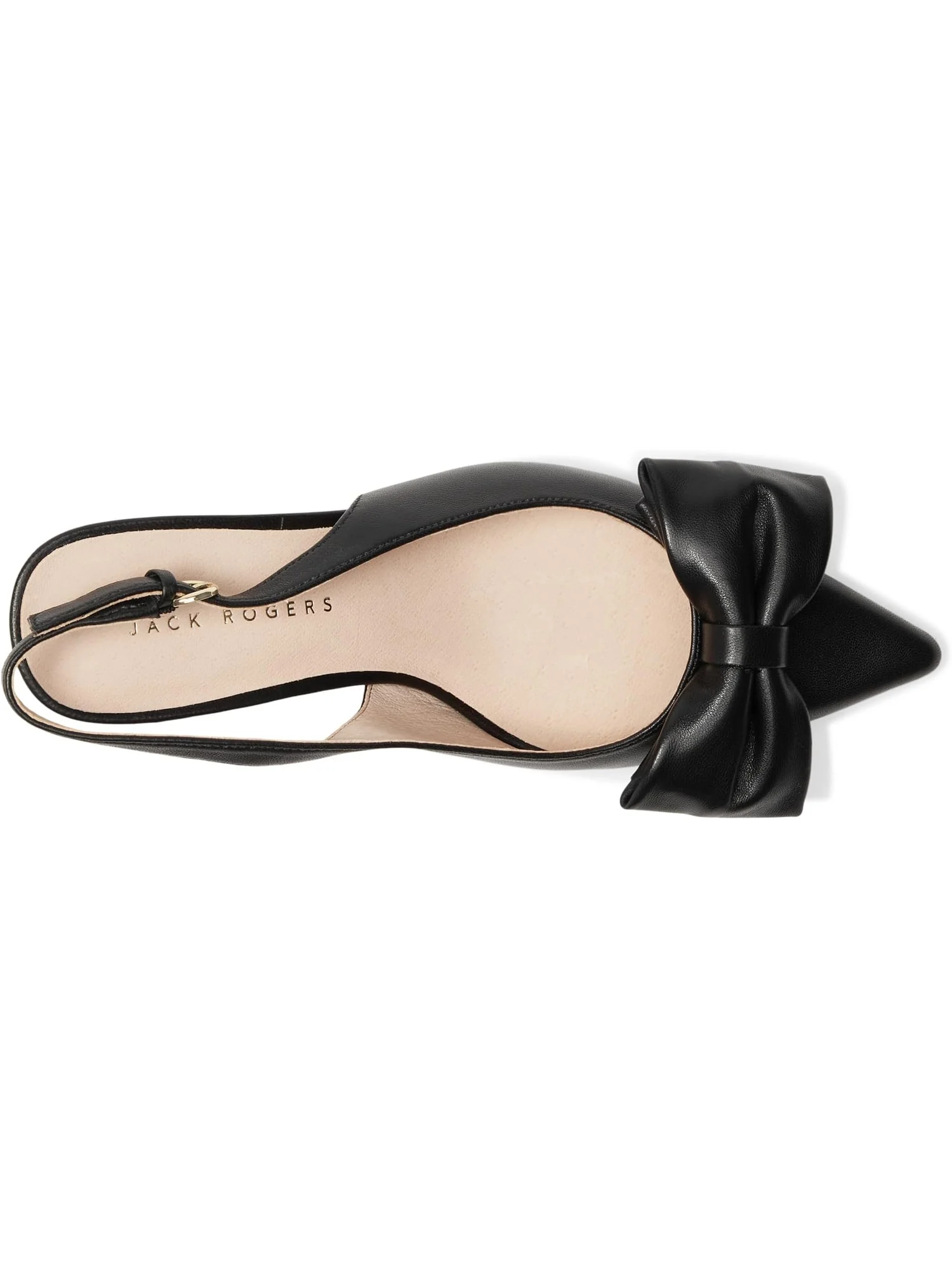 Туфли Jack Rogers Women's Maclean Bow Sling - Nappa — изображение 2 из 7, черный