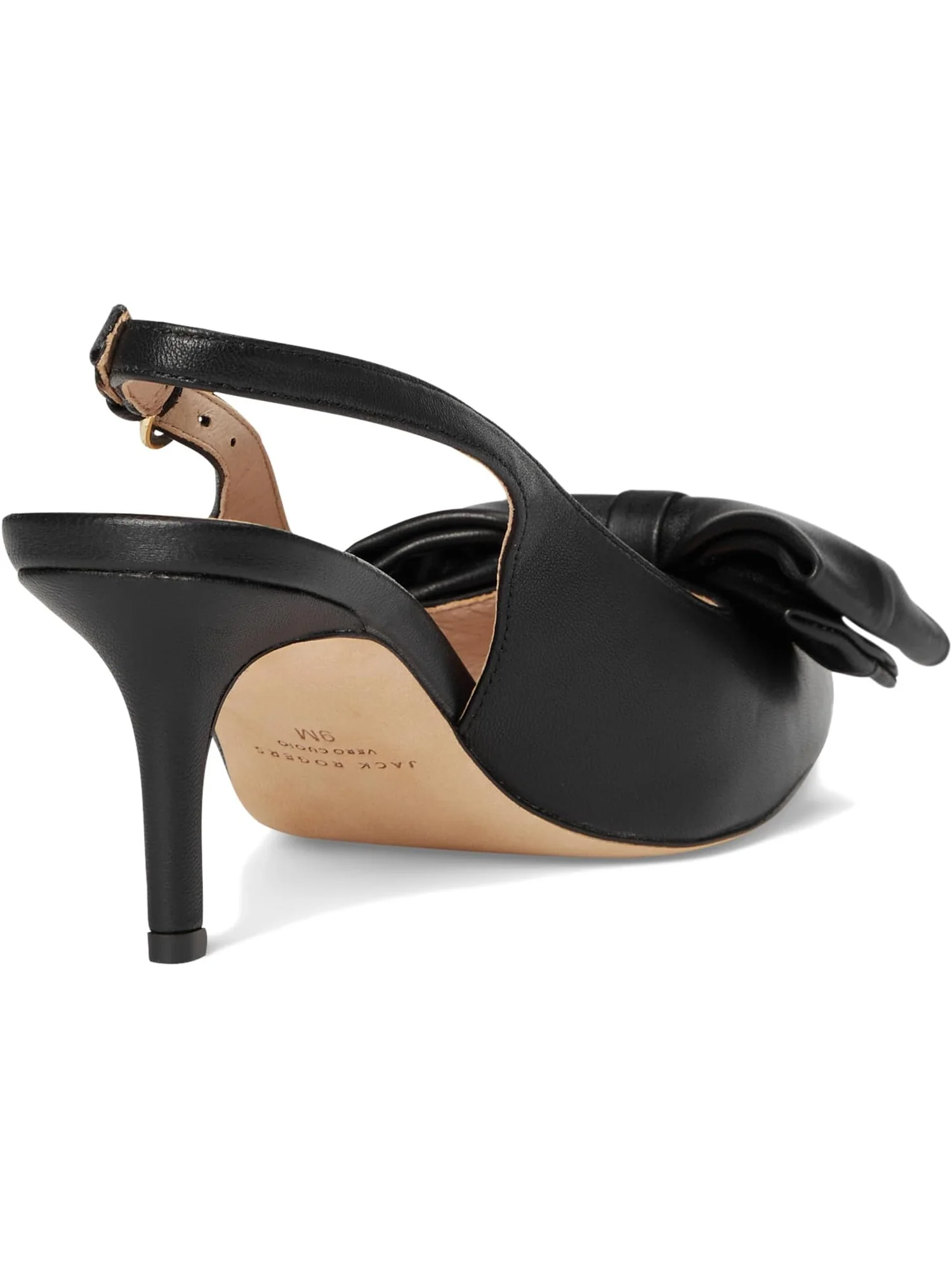 Туфли Jack Rogers Women's Maclean Bow Sling - Nappa — изображение 5 из 7, черный