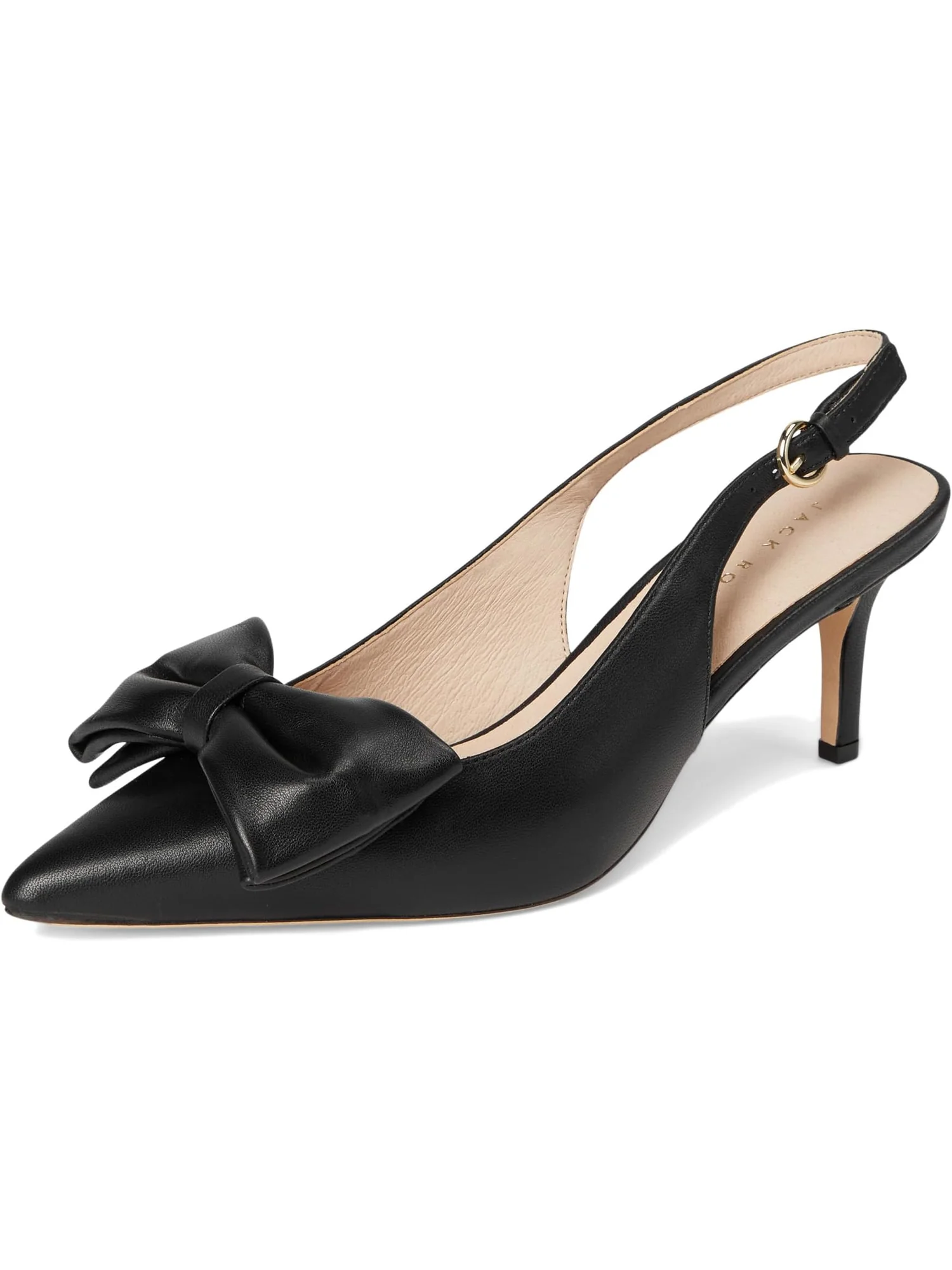 Туфли Jack Rogers Women's Maclean Bow Sling - Nappa — изображение 7 из 7, черный