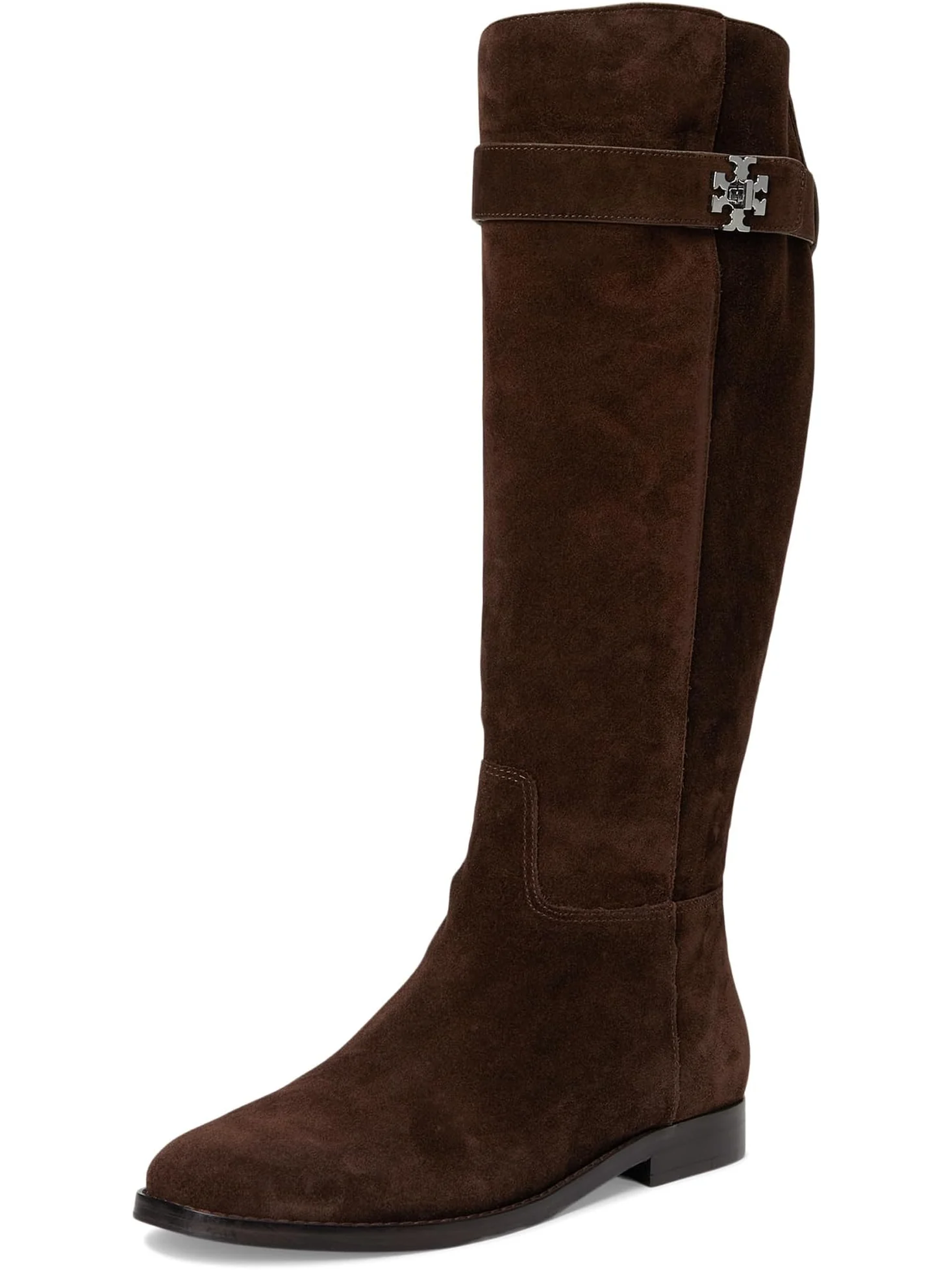 Ботинки Tory Burch Women's Turnlock Riding Boot — изображение 7 из 7, коричневый