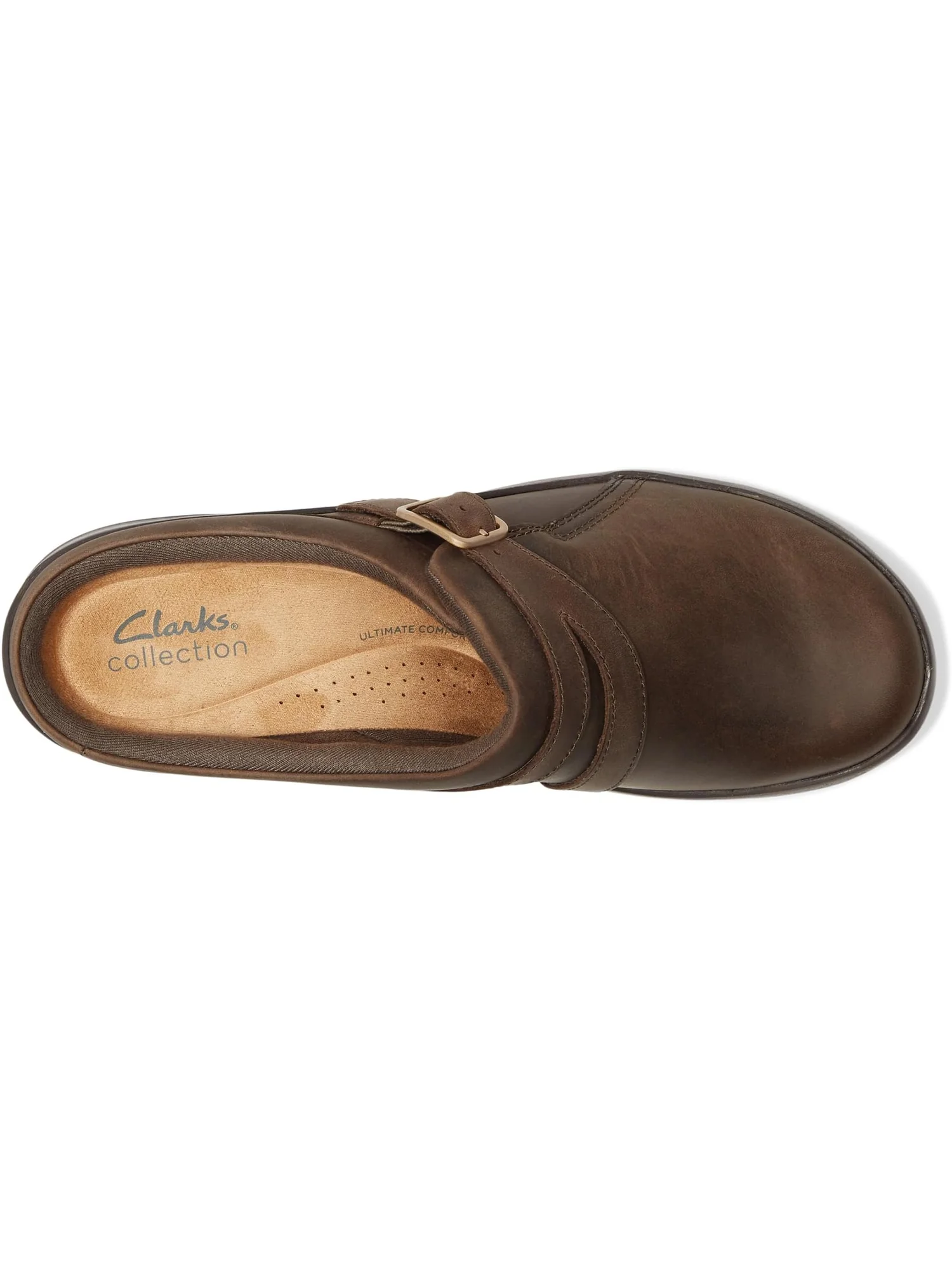 Сабо Clarks Women's Angie Braley, Slate Leather — изображение 2 из 7, сланец