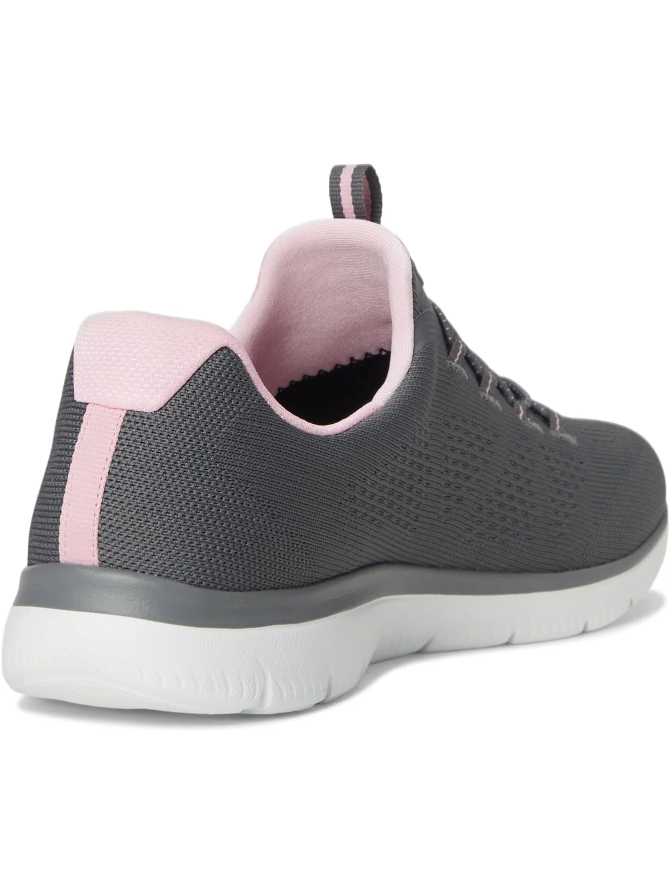 Кроссовки SKECHERS Women's Summits - Radiant Flow — изображение 5 из 7, темно-серый/розовый