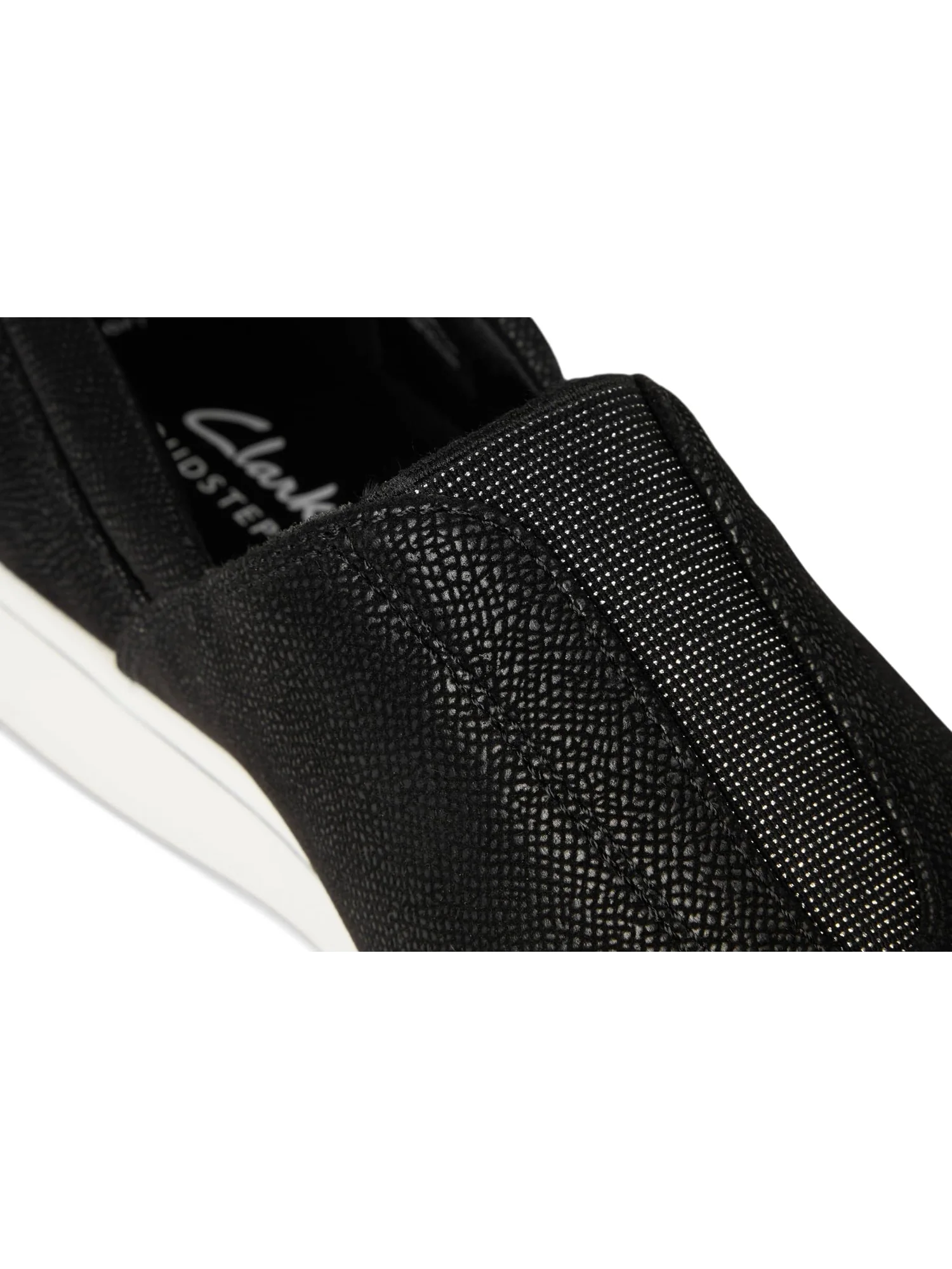 Кроссовки Clarks Women's Breezesky Ria — изображение 6 из 7, черный/белый