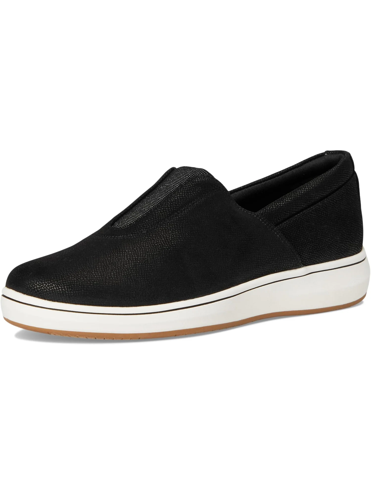 Кроссовки Clarks Women's Breezesky Ria — изображение 7 из 7, черный/белый