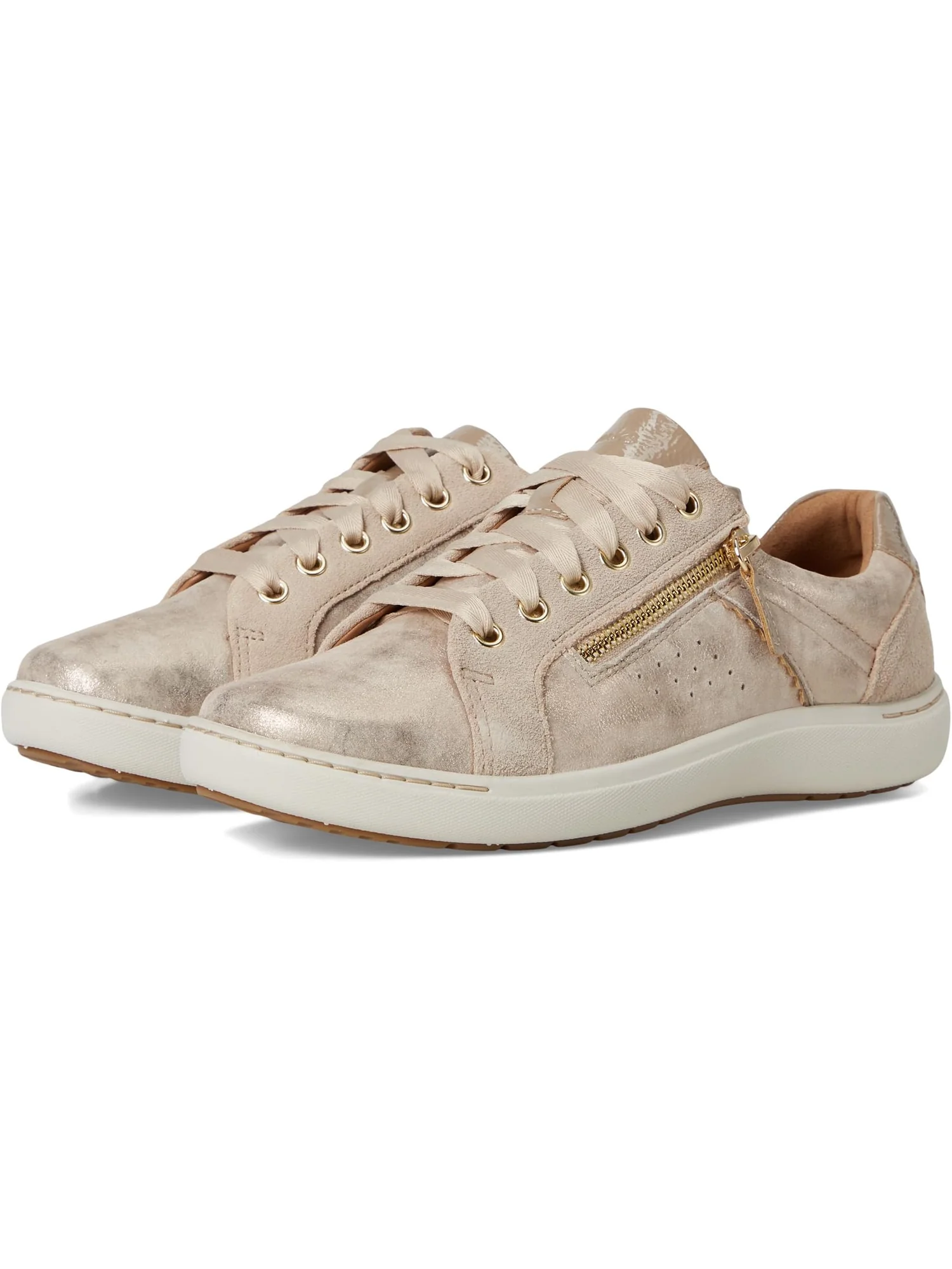 Кроссовки Clarks Women's Nalle Zen, Metallic Leather