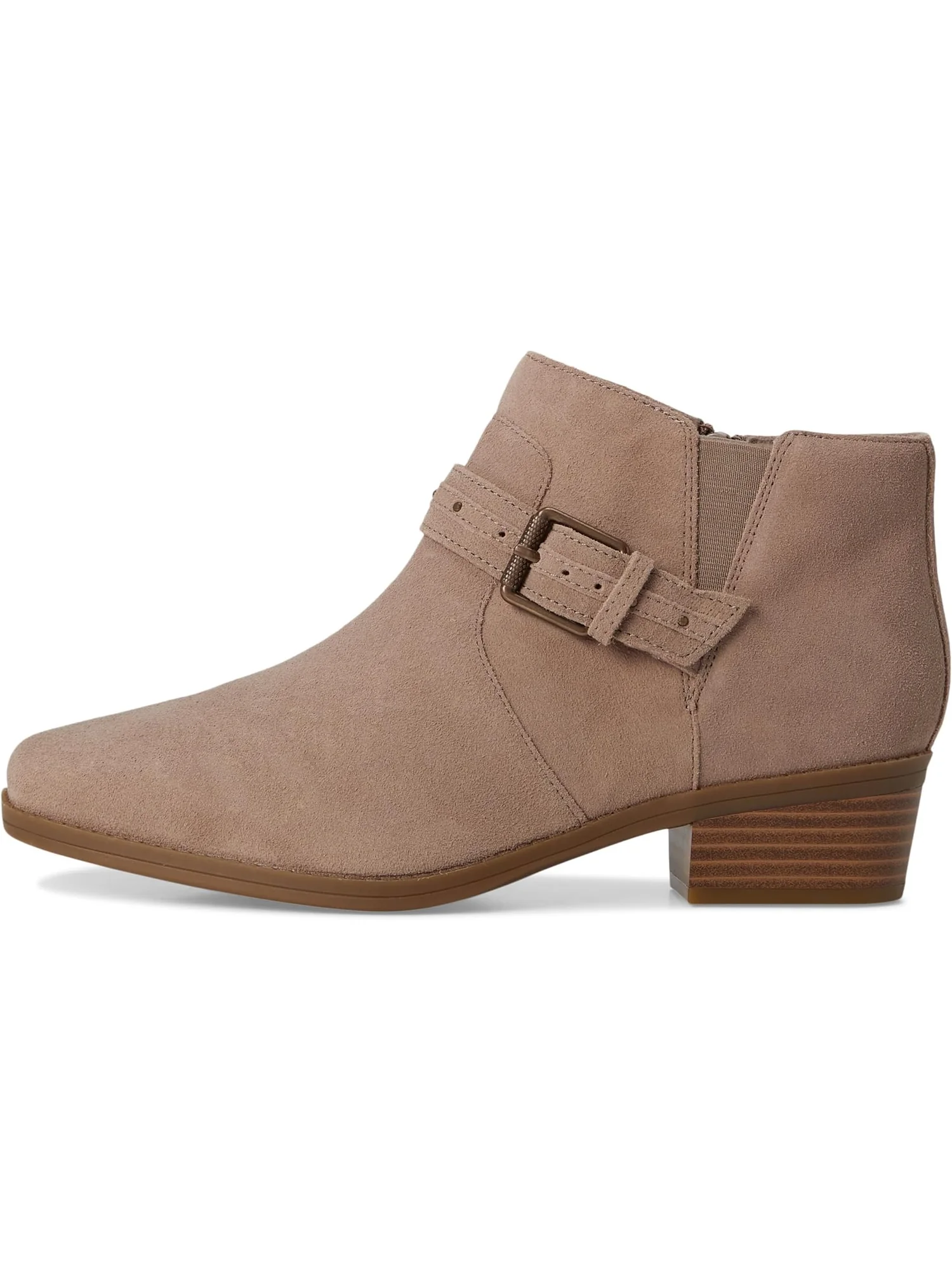 Туфли Clarks Women's Danyelle Wish, Light Taupe Suede — изображение 4 из 7, тауп