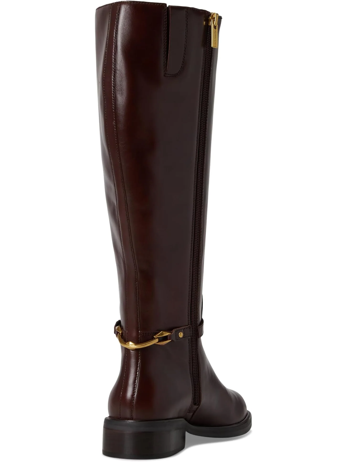 Ботинки Vince Camuto Women's Adria Ankle Link Wide Calf Knee High Riding Boot — изображение 5 из 7, коричневый