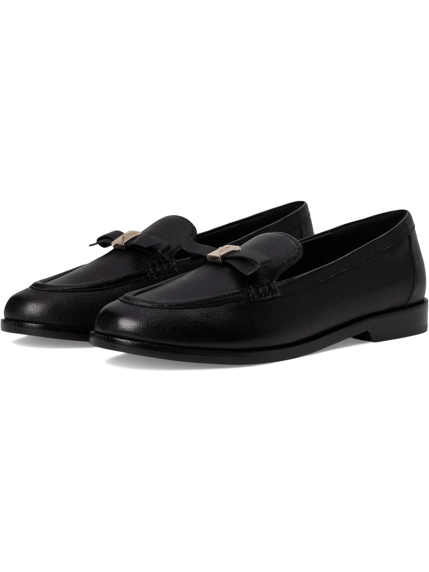 Лоферы Kate Spade New York Women's Deco Bow Pebbled Leather Loafers