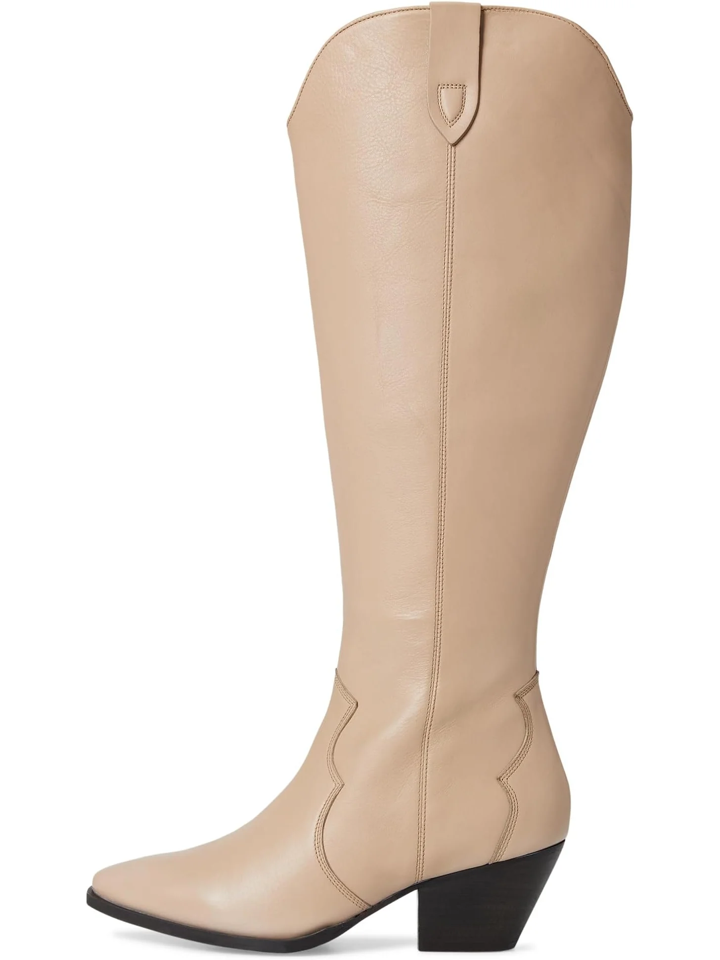 Ботинки Journee Collection Women's Pryse - Wide Calf — изображение 4 из 7, нудовый