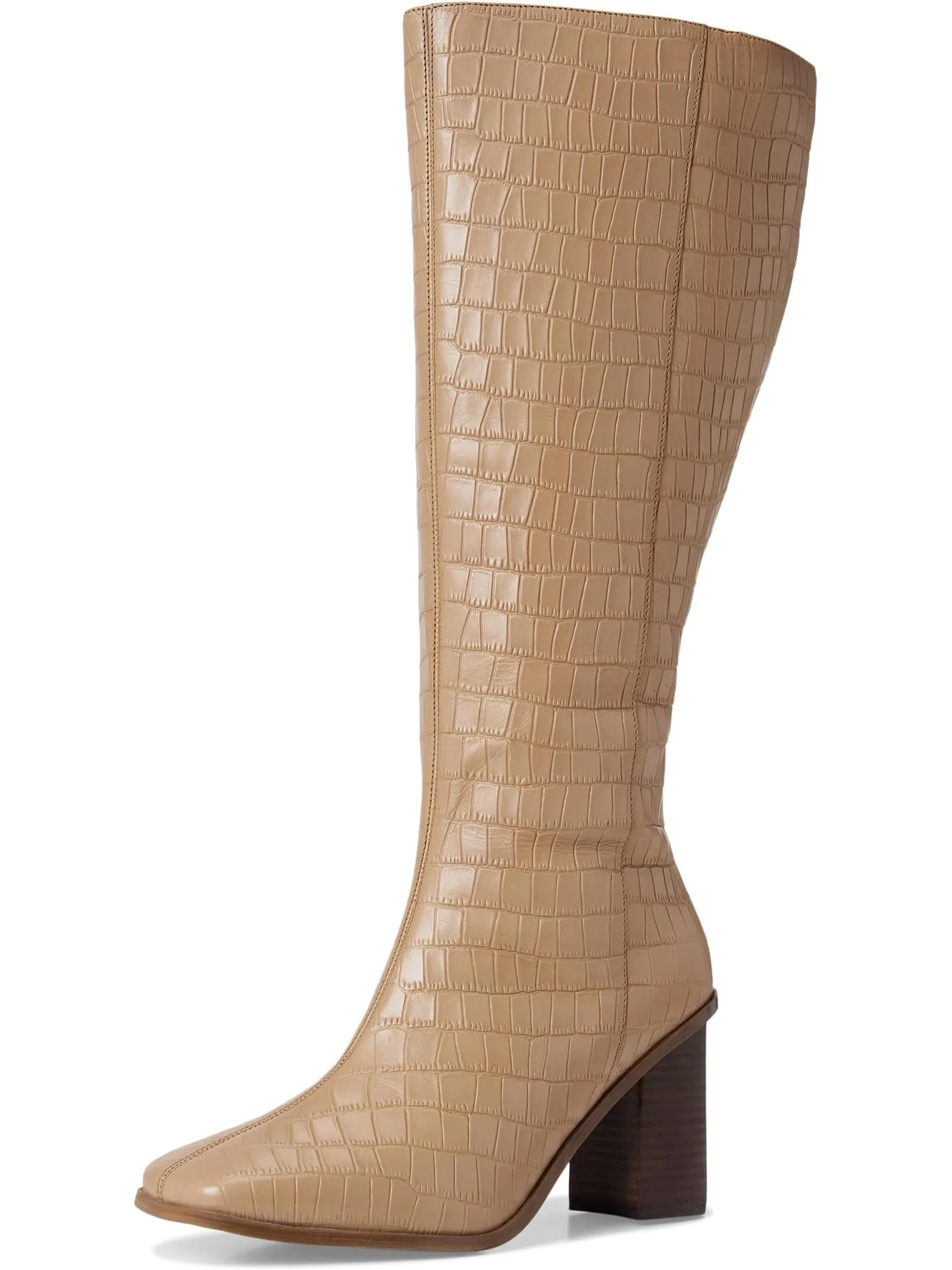 Ботинки Journee Collection Women's Tamori - Extra Wide Calf — изображение 7 из 7, бежевый