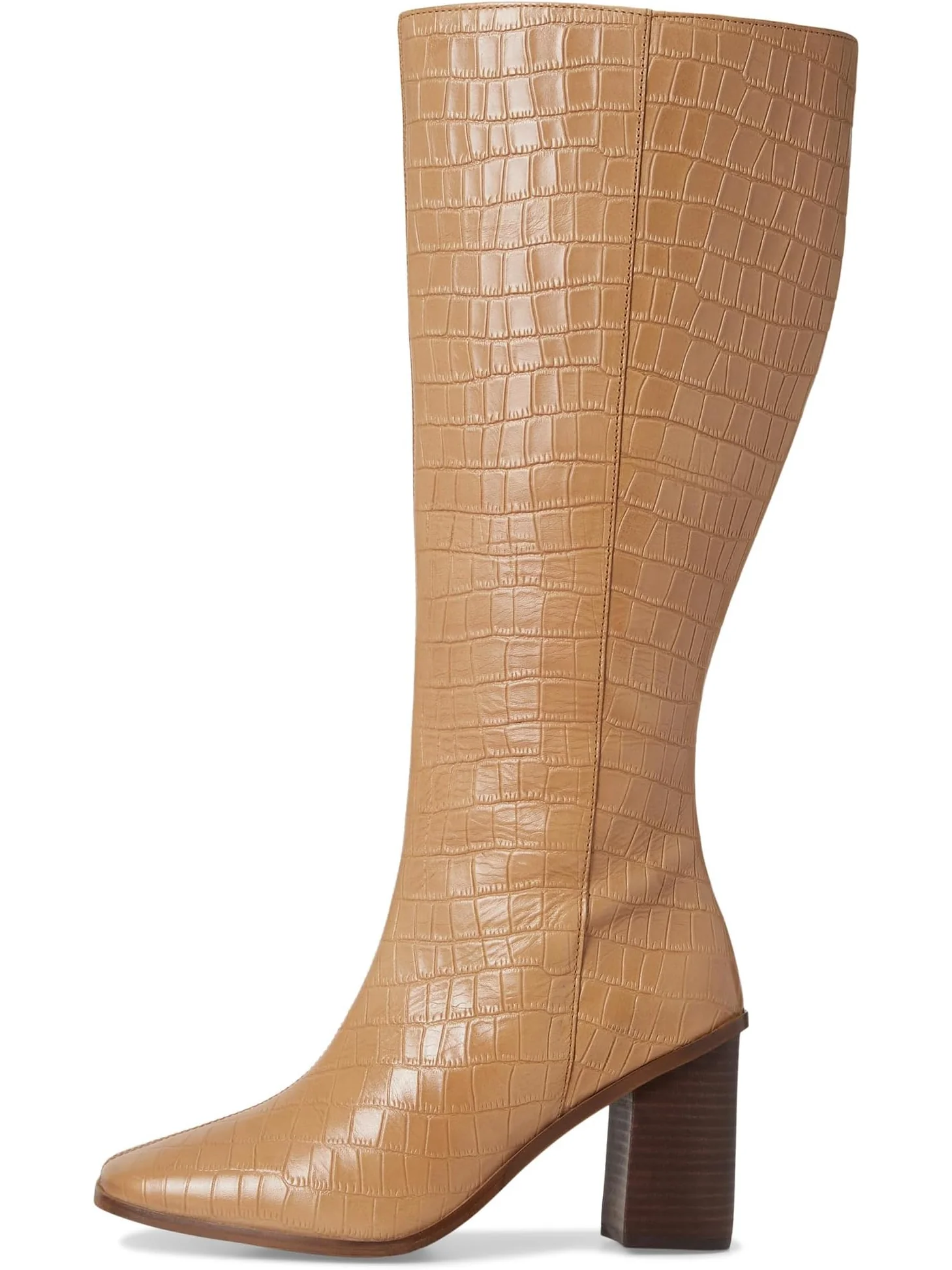Ботинки Journee Collection Women's Tamori - Wide Calf — изображение 4 из 7, бежевый