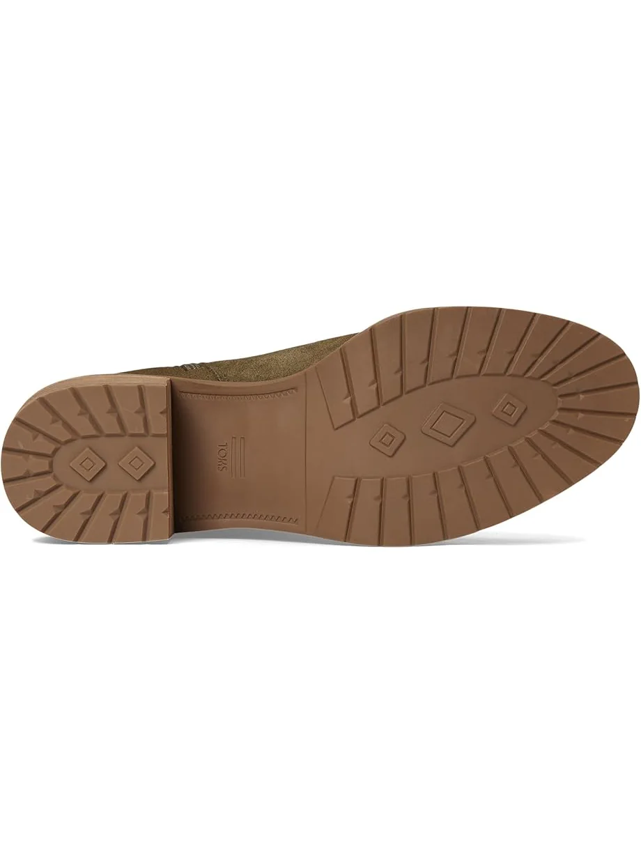 Женские босоножки на каблуке TOMS Hailey Buckle — изображение 3 из 7, оливковый
