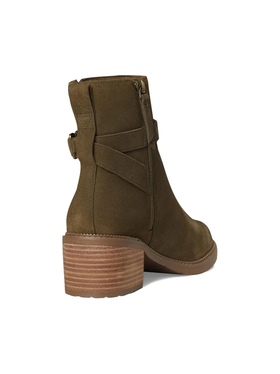 Женские босоножки на каблуке TOMS Hailey Buckle — изображение 5 из 7, оливковый