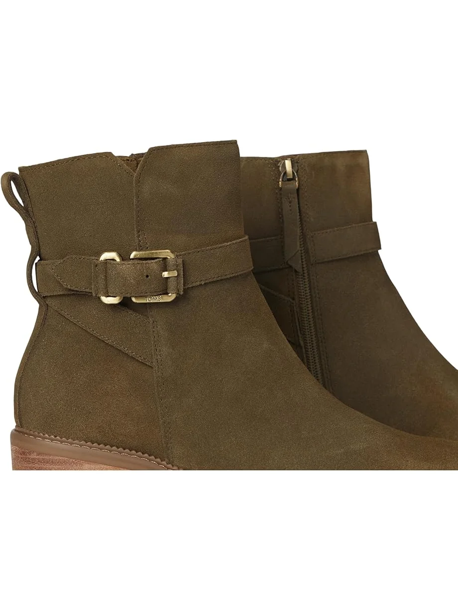 Женские босоножки на каблуке TOMS Hailey Buckle — изображение 6 из 7, оливковый