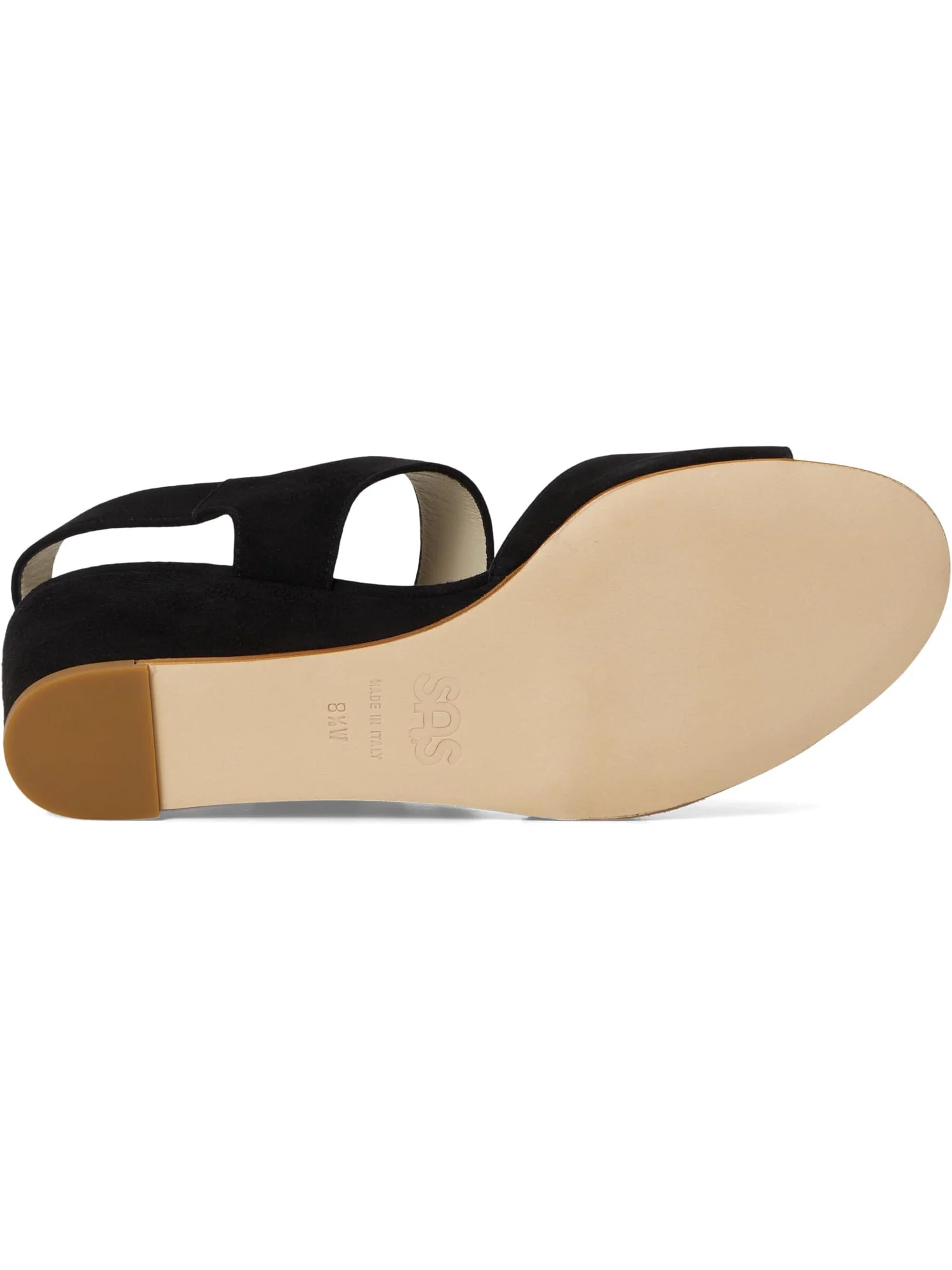 Туфли SAS Women's Carine Quarter Strap Wedge Sandals — изображение 3 из 7, черный