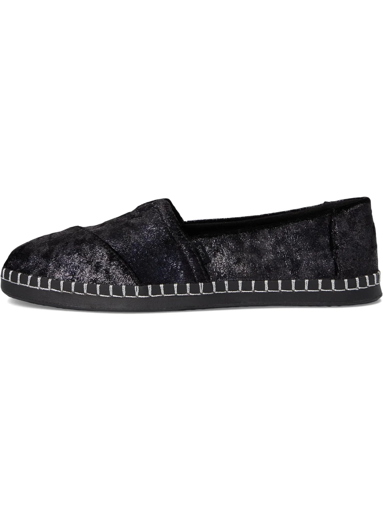 Лоферы TOMS Women's Alpargata Leather Wrap — изображение 4 из 7, черный