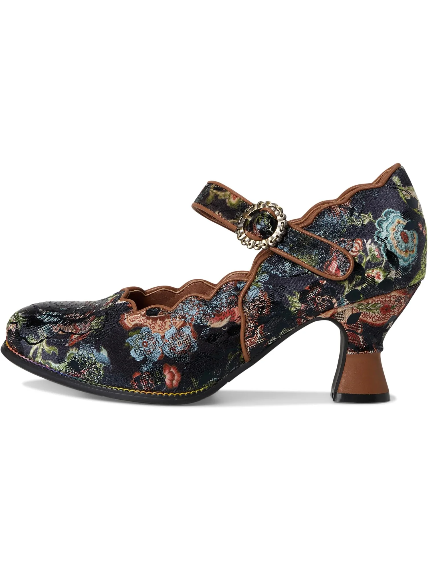 Туфли L'Artiste by Spring Step Women's Adodora-prit — изображение 4 из 7, бежевый мульти