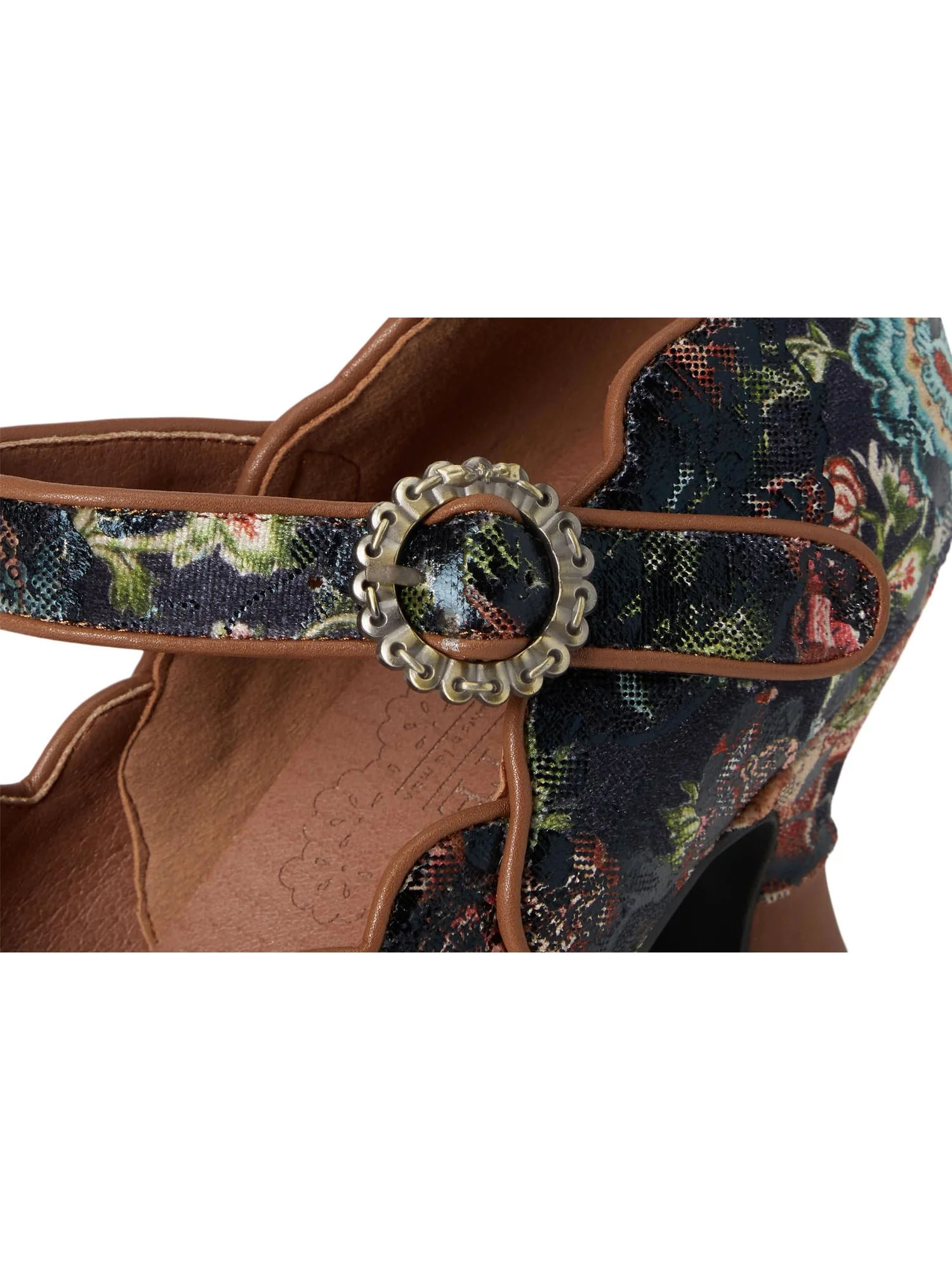 Туфли L'Artiste by Spring Step Women's Adodora-prit — изображение 6 из 7, бежевый мульти