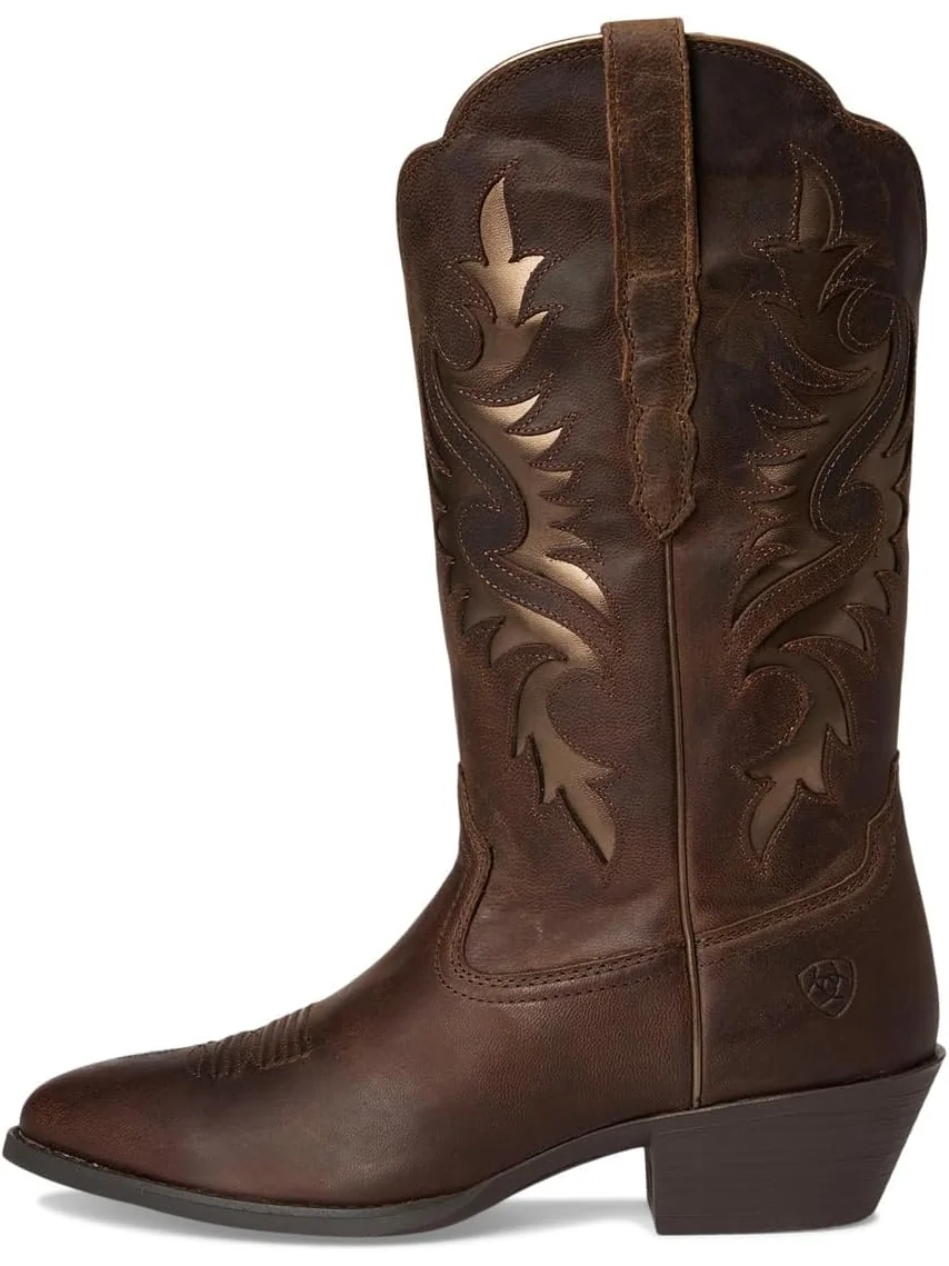 Ботинки Ariat Women's Heritage R Toe Retro — изображение 4 из 7, коричневый