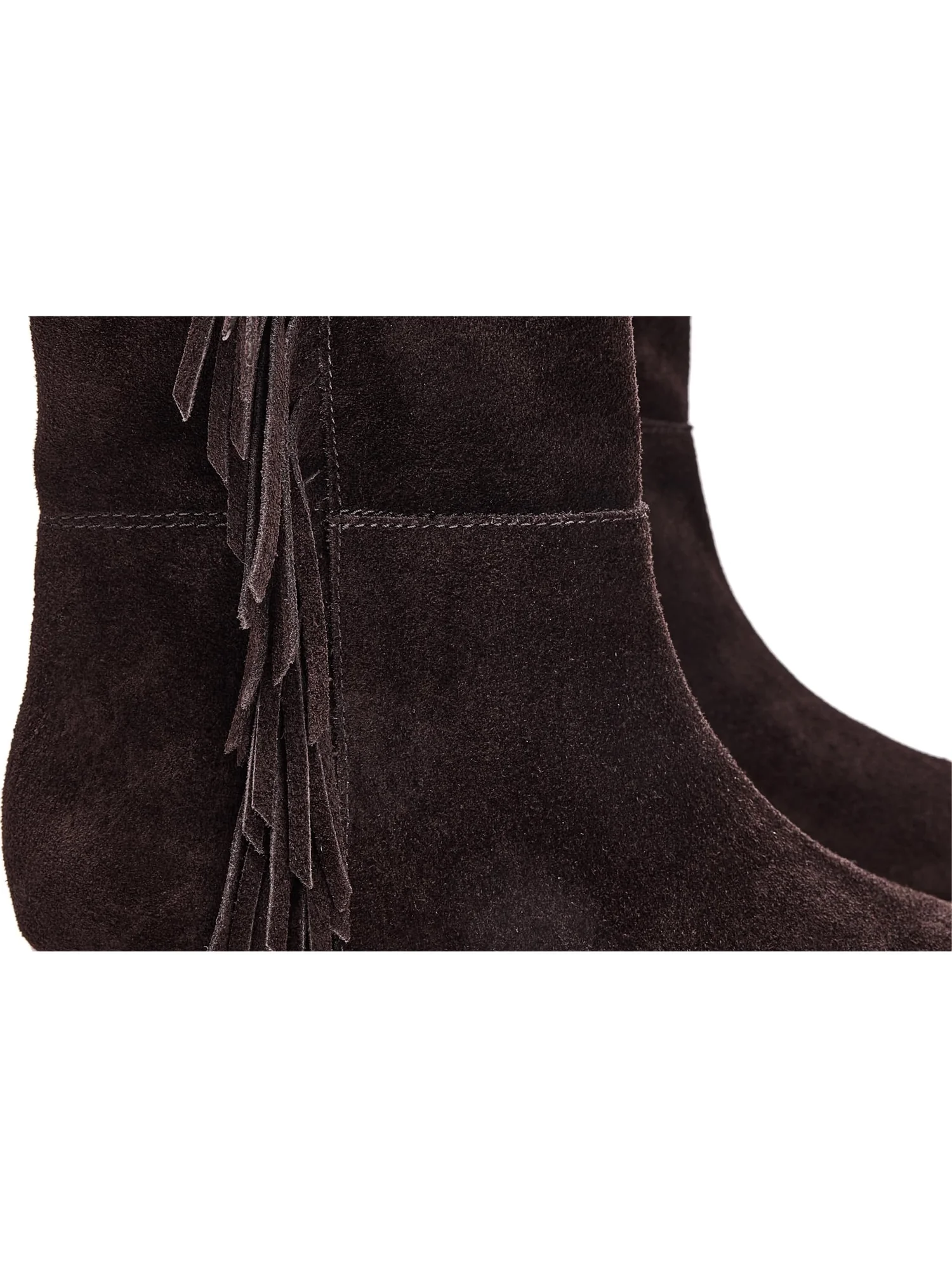 Ботинки Madewell Women's Lia Fringe Boots - Suede — изображение 6 из 7, карабовый