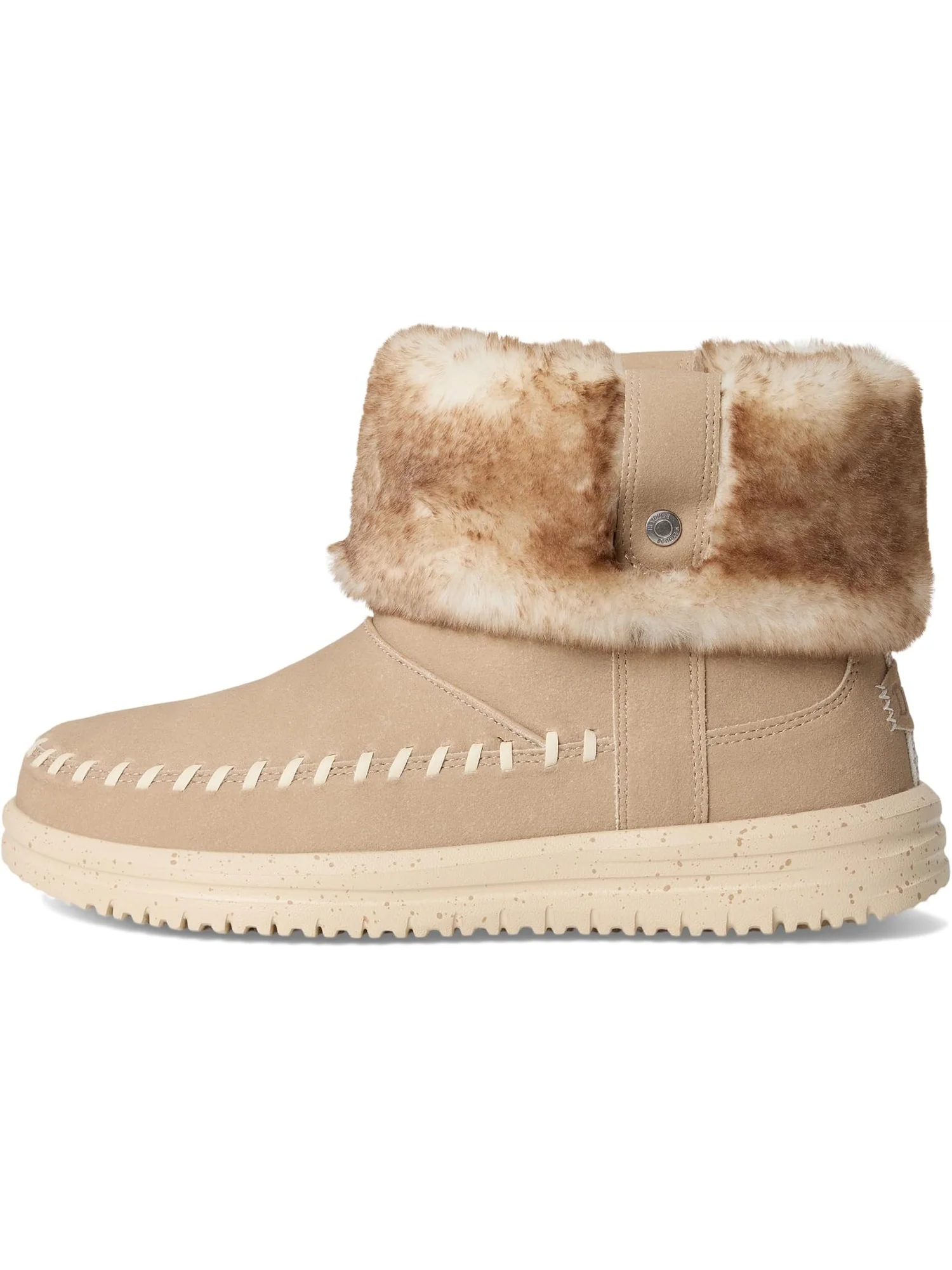 Ботинки Hey Dude Women's Camden Cuff Classic Cozy — изображение 4 из 7, пудровый розовый