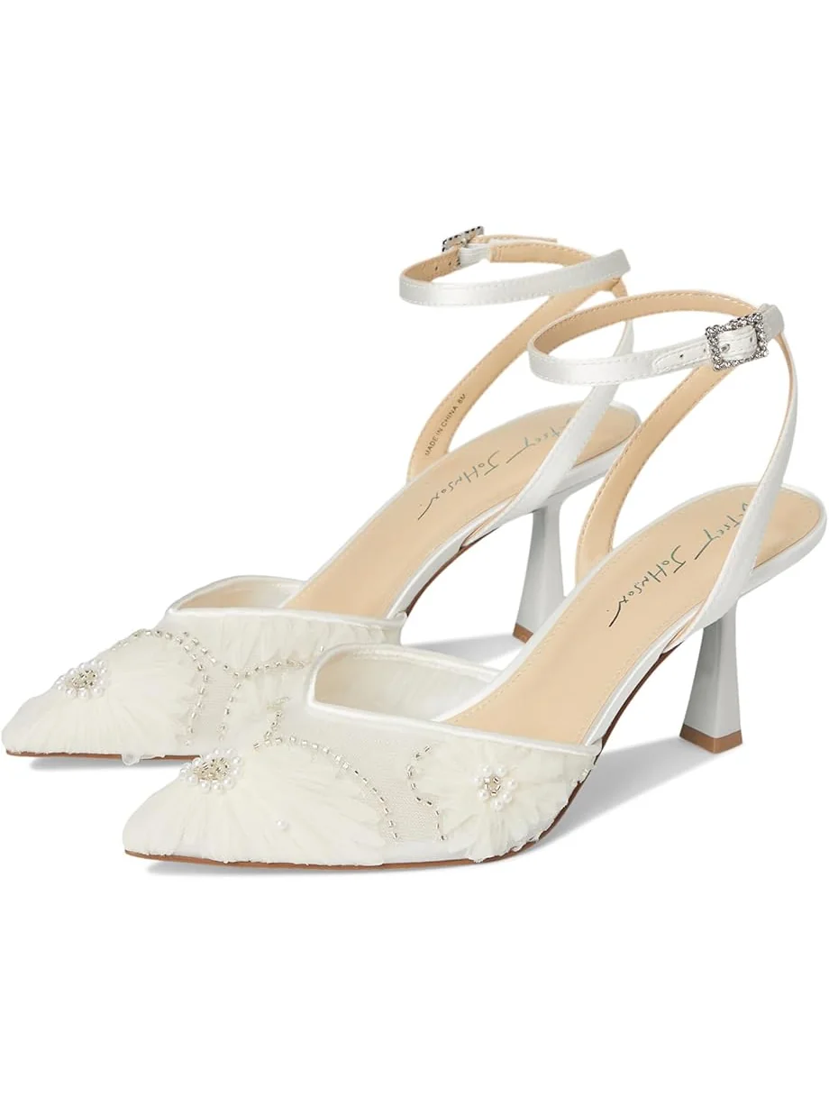 Женские туфли на каблуке Blue by Betsey Johnson Delia — изображение 1 из 7, белый