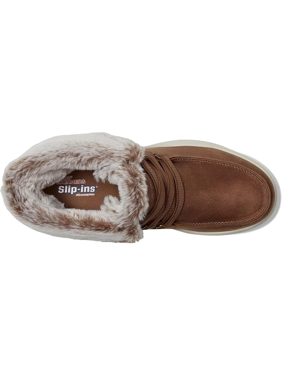 Женские кроссовки Skechers Hands Free Slip-Ins Skip Cute Wave - Fur Fancies BOBS from SKECHERS — изображение 2 из 7