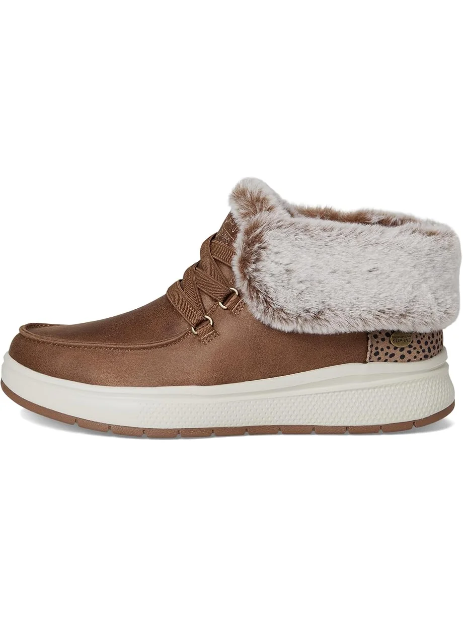 Женские кроссовки Skechers Hands Free Slip-Ins Skip Cute Wave - Fur Fancies BOBS from SKECHERS — изображение 4 из 7