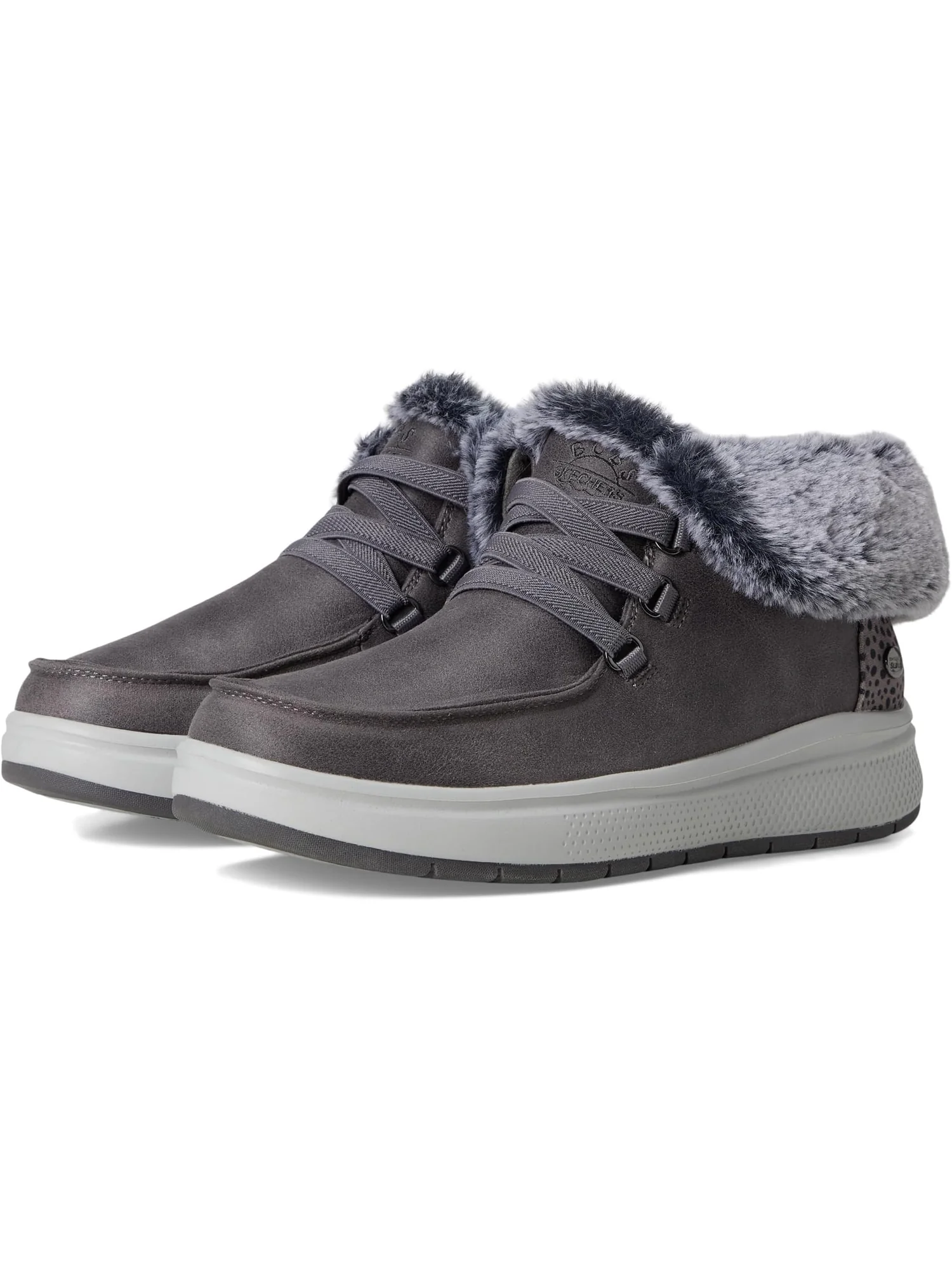 Кроссовки BOBS from SKECHERS Women's Hands Free Slip-ins Skip Cute Wave - Fur Fancies