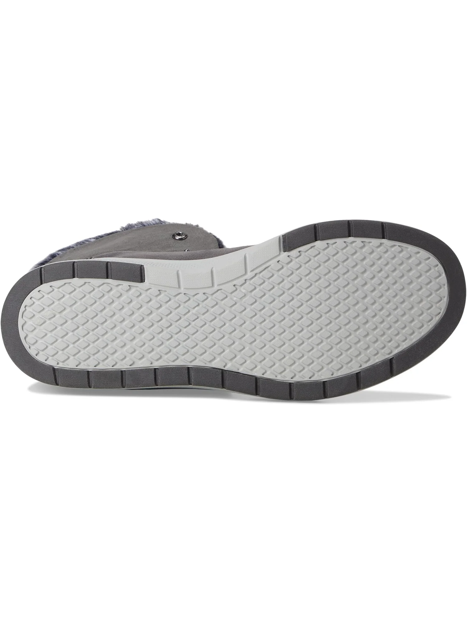 Кроссовки BOBS from SKECHERS Women's Hands Free Slip-ins Skip Cute Wave - Fur Fancies — изображение 3 из 7, темно-серый