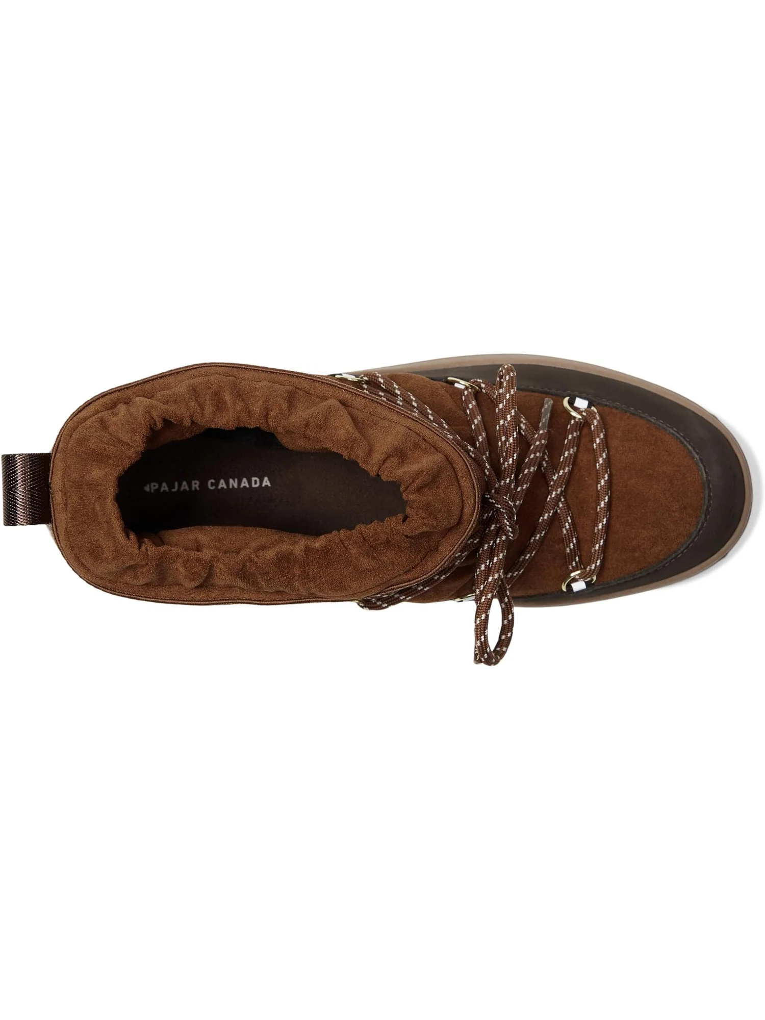 Ботинки Pajar CANADA Women's Galaxy Mini Suede — изображение 2 из 7, коричневый