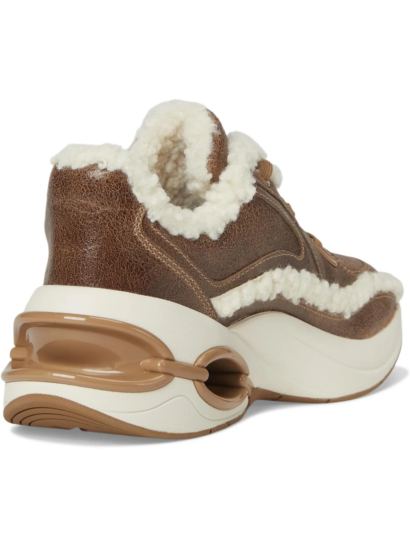 Кроссовки MICHAEL Michael Kors Women's Toni Trainer — изображение 5 из 7, бежевый