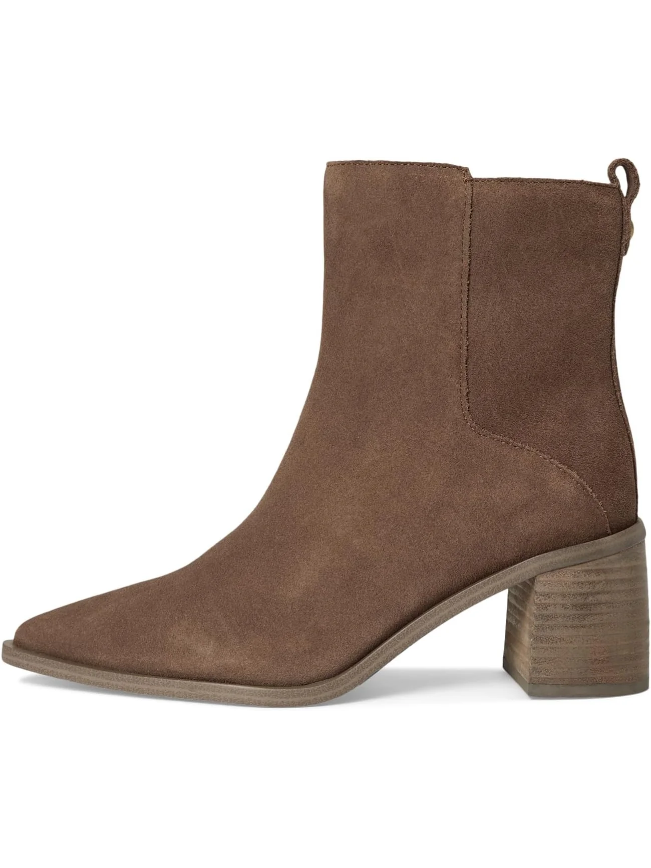 Ботинки Vince Camuto Women's Lorelai Block Heel Bootie — изображение 4 из 7, бежевый