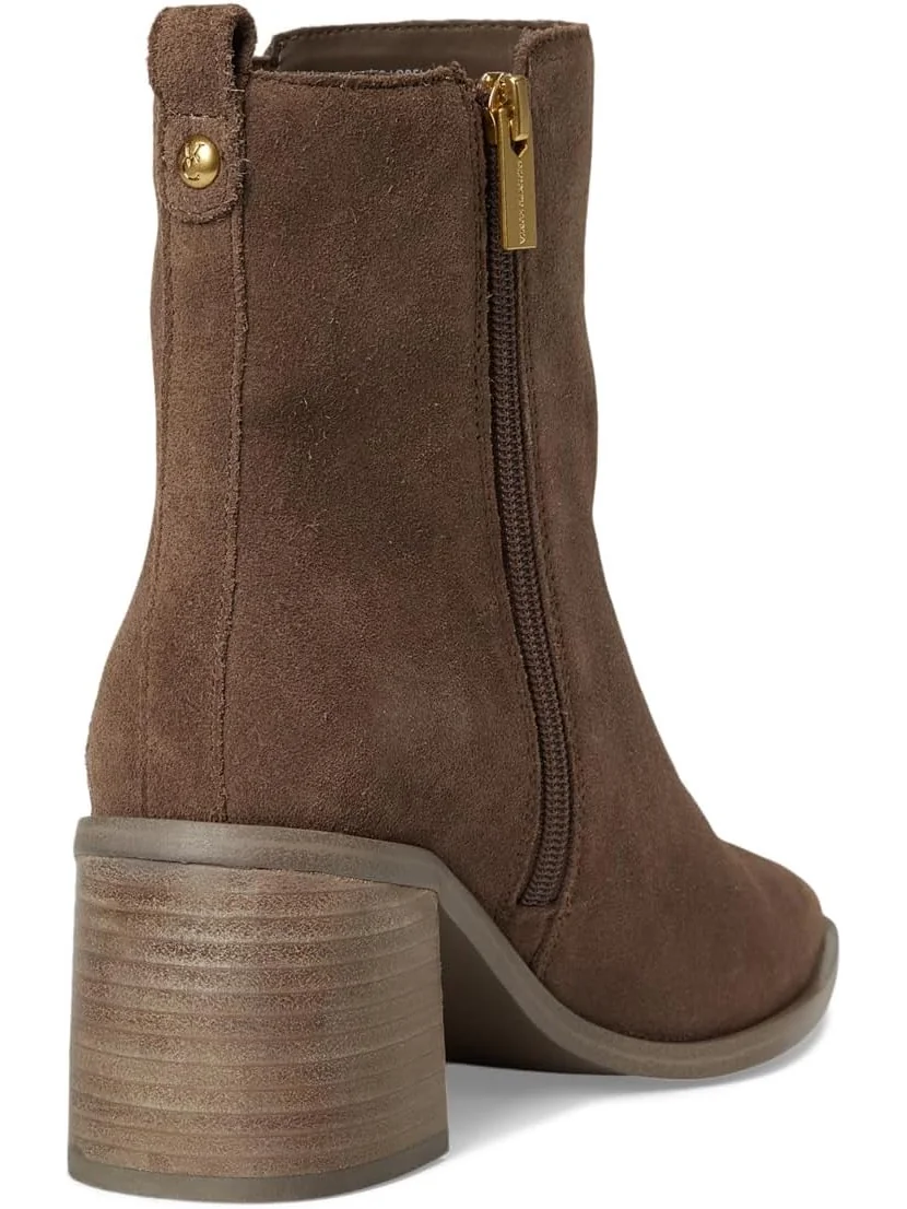 Ботинки Vince Camuto Women's Lorelai Block Heel Bootie — изображение 5 из 7, бежевый