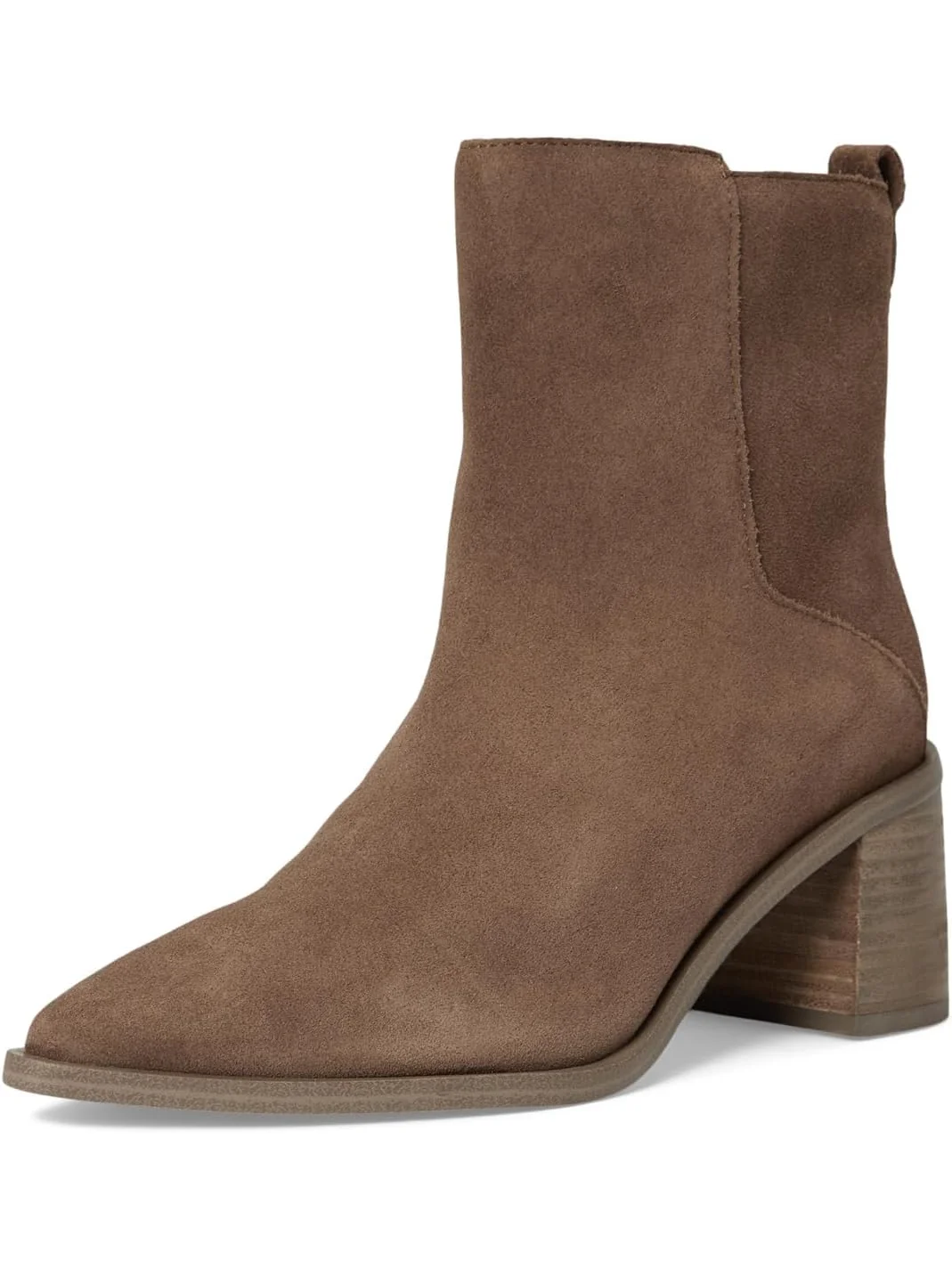 Ботинки Vince Camuto Women's Lorelai Block Heel Bootie — изображение 7 из 7, бежевый