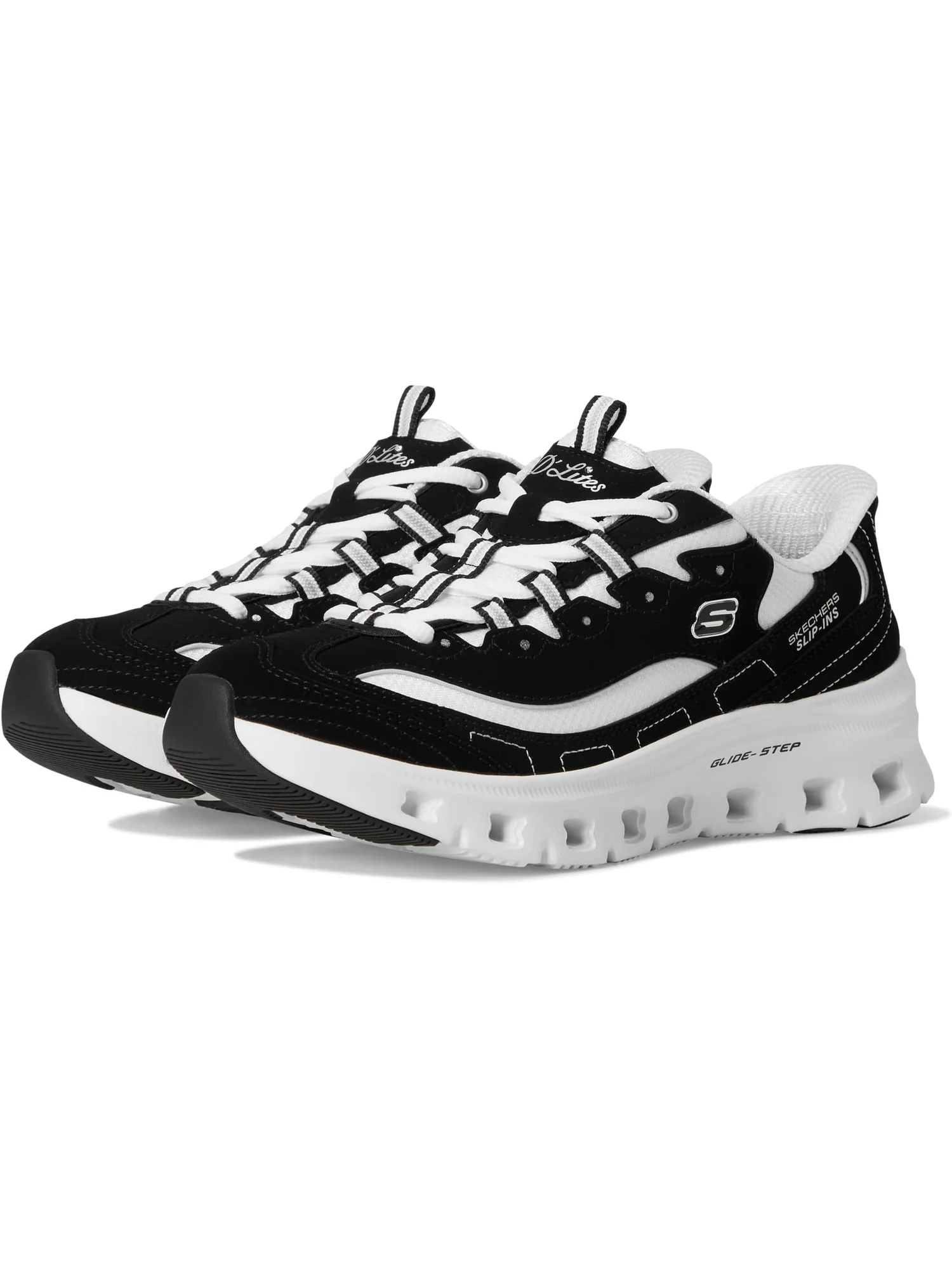 Кроссовки SKECHERS Women's Glide-Step Pro Heritage Classic Hands Free Slip-Ins — изображение 1 из 7, белый