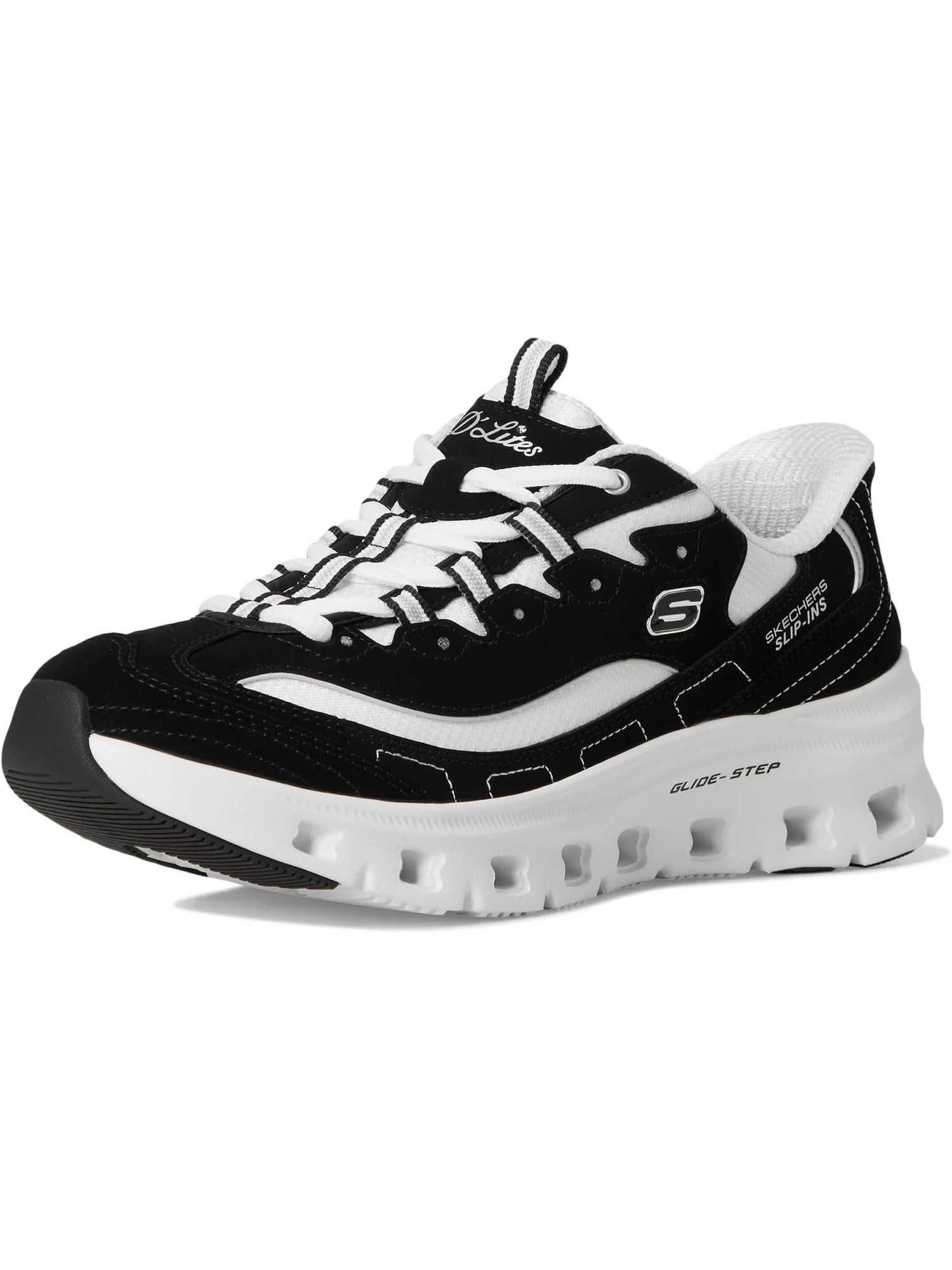 Кроссовки SKECHERS Women's Glide-Step Pro Heritage Classic Hands Free Slip-Ins — изображение 7 из 7, белый