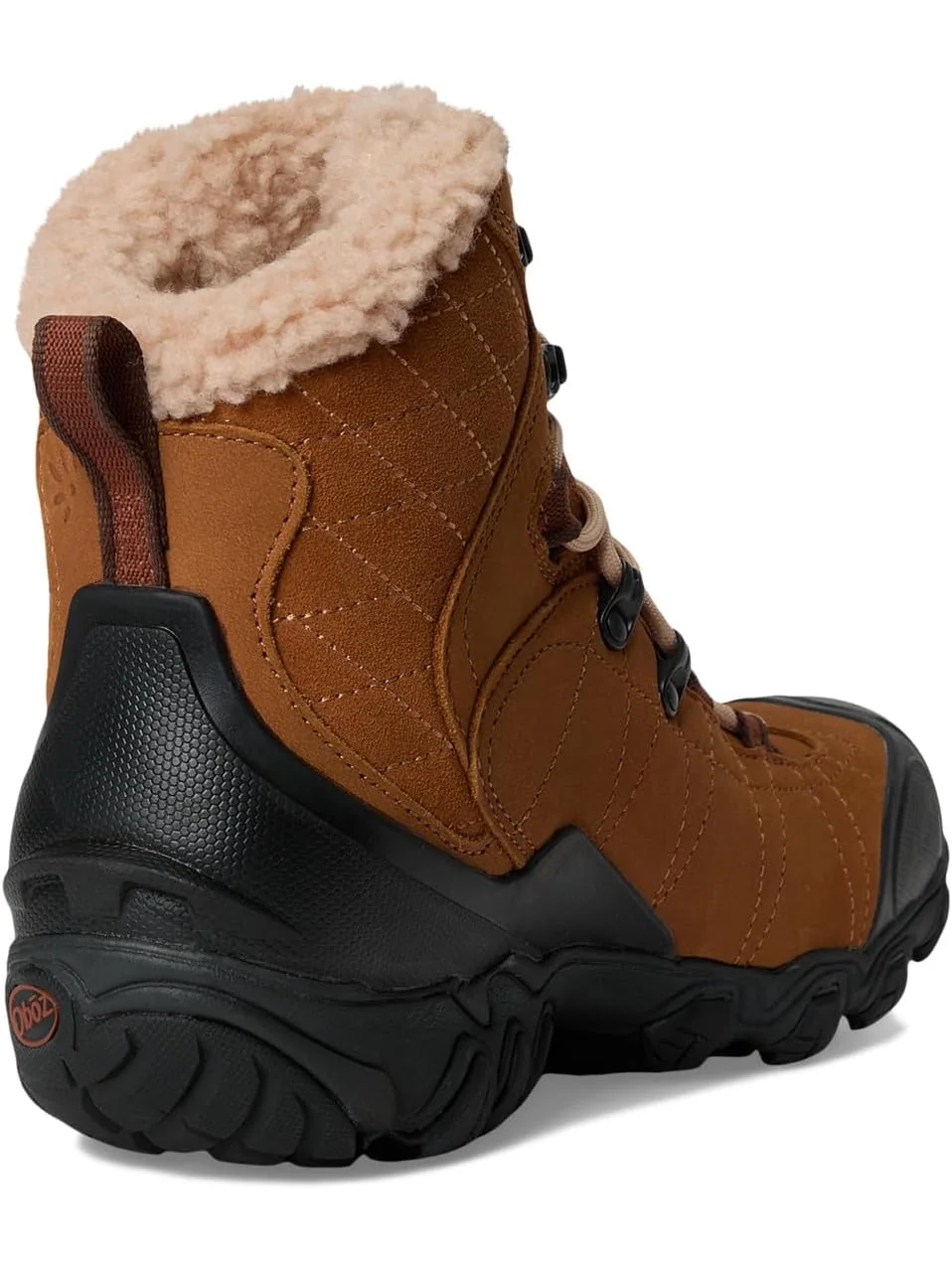 Ботинки Oboz Women's Bridger 7" Insulated B-Dry — изображение 5 из 7, бежевый
