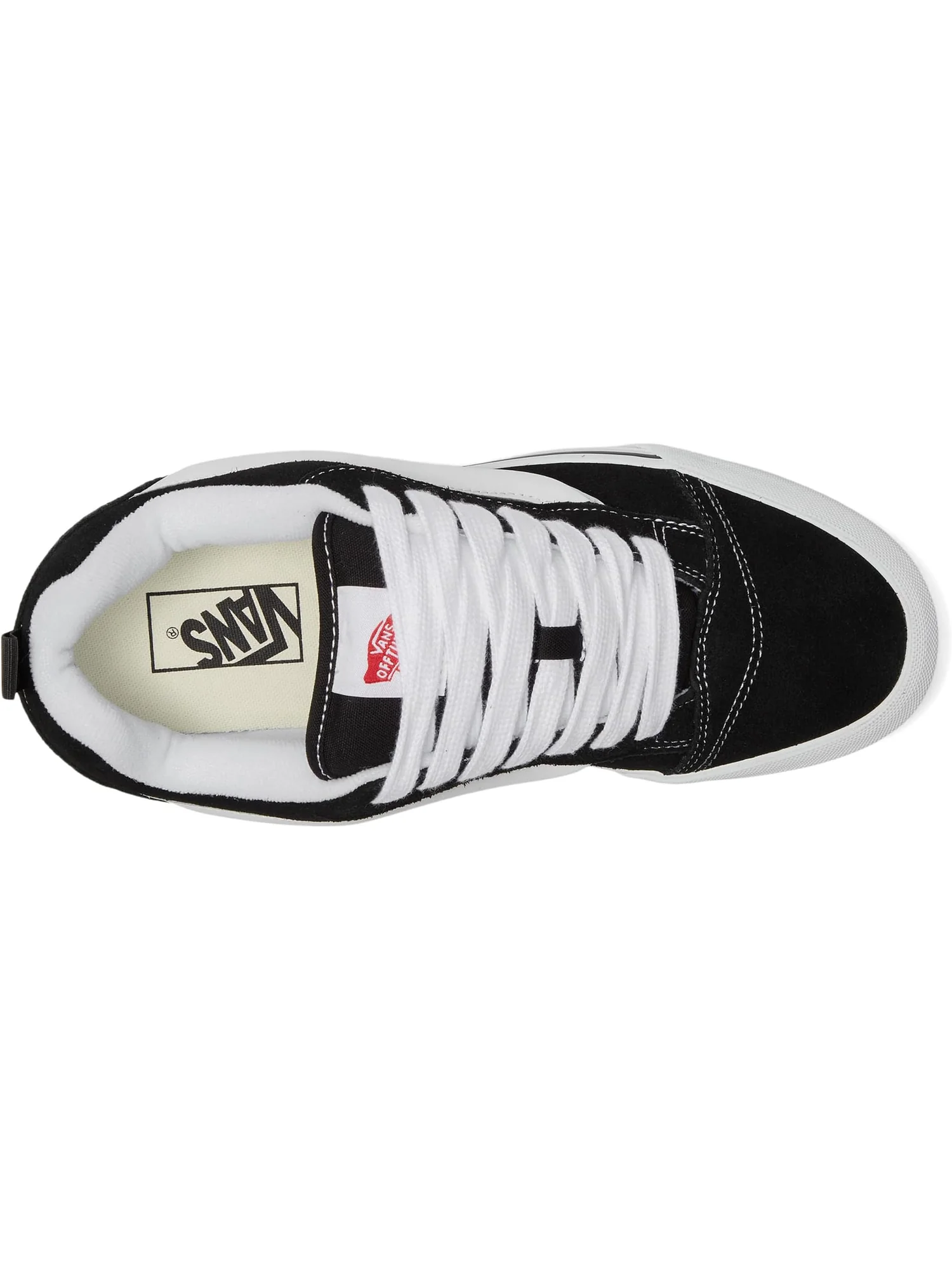 Кроссовки Vans Unisex Knu Skool — изображение 2 из 7, черный/белый