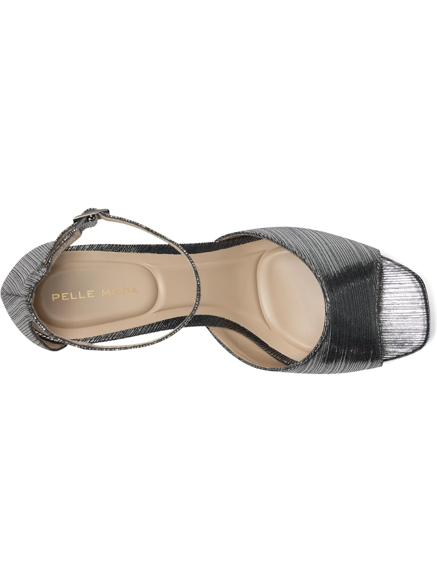 Туфли Pelle Moda Women's Pearly 2 Sandals — изображение 2 из 7, серебристый