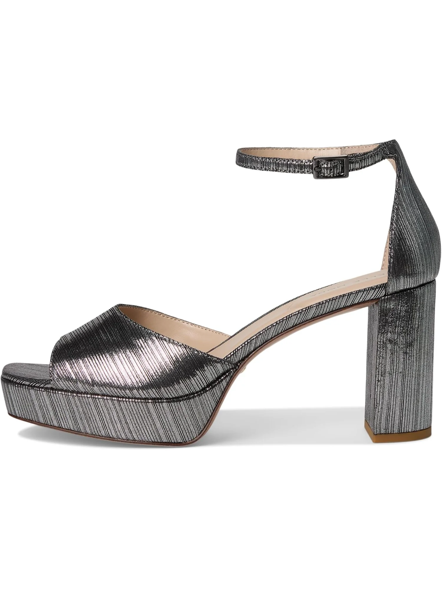 Туфли Pelle Moda Women's Pearly 2 Sandals — изображение 4 из 7, серебристый