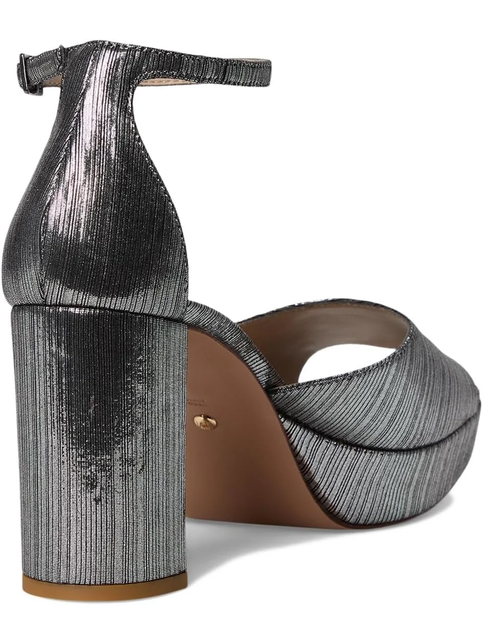 Туфли Pelle Moda Women's Pearly 2 Sandals — изображение 5 из 7, серебристый