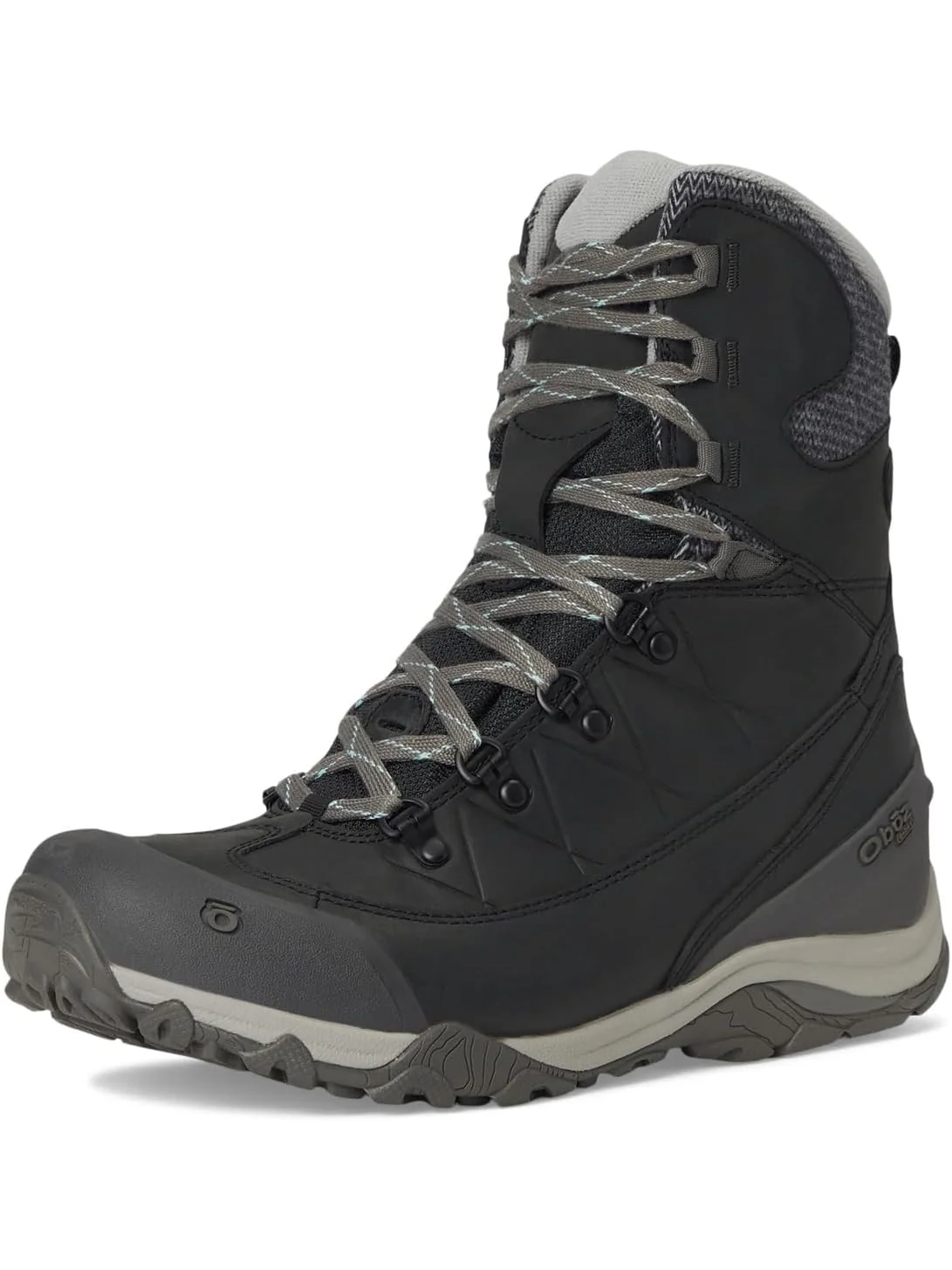 Ботинки Oboz Women's Ousel Mid Insulated B-Dry — изображение 7 из 7, черный