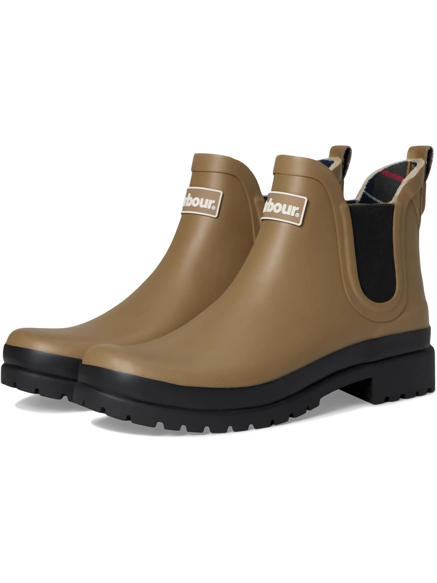 Ботинки Barbour Women's Mallow Chelsea Welly — изображение 1 из 7, коричневый/черный