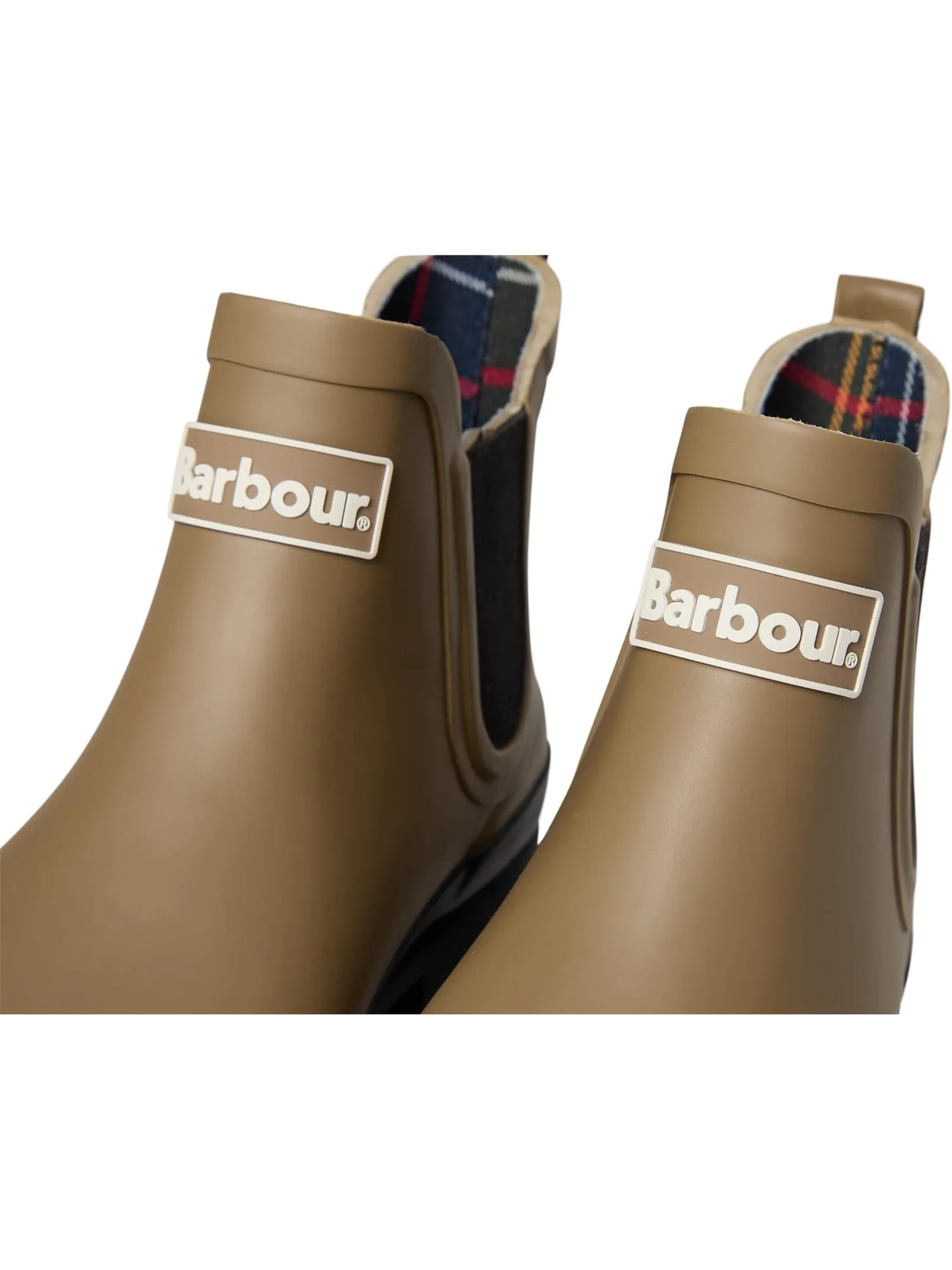 Ботинки Barbour Women's Mallow Chelsea Welly — изображение 6 из 7, коричневый/черный