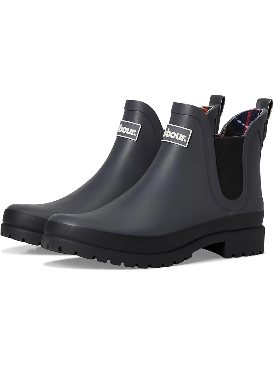 Женские сапоги Barbour Mallow Chelsea Welly — изображение 1 из 7, темно-серый/черный