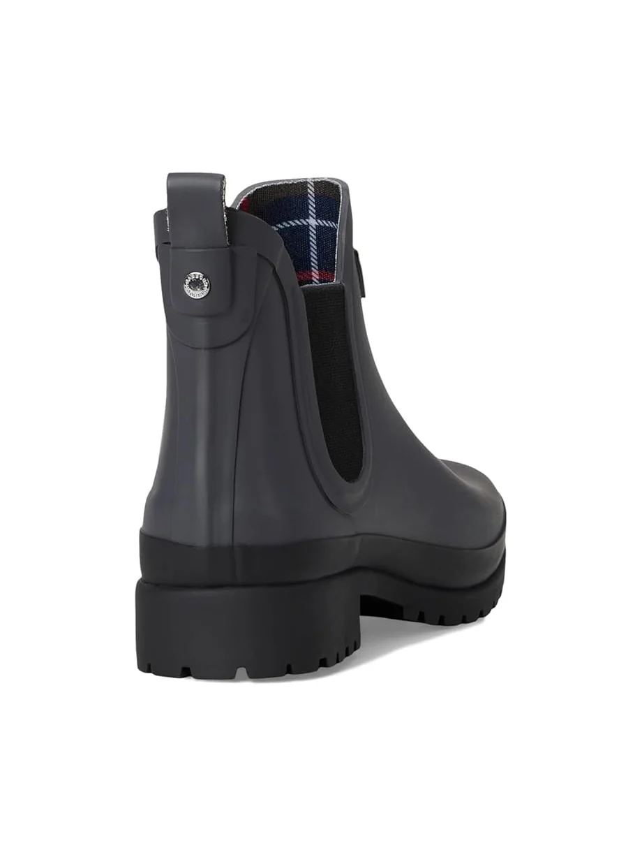 Женские сапоги Barbour Mallow Chelsea Welly — изображение 5 из 7, темно-серый/черный