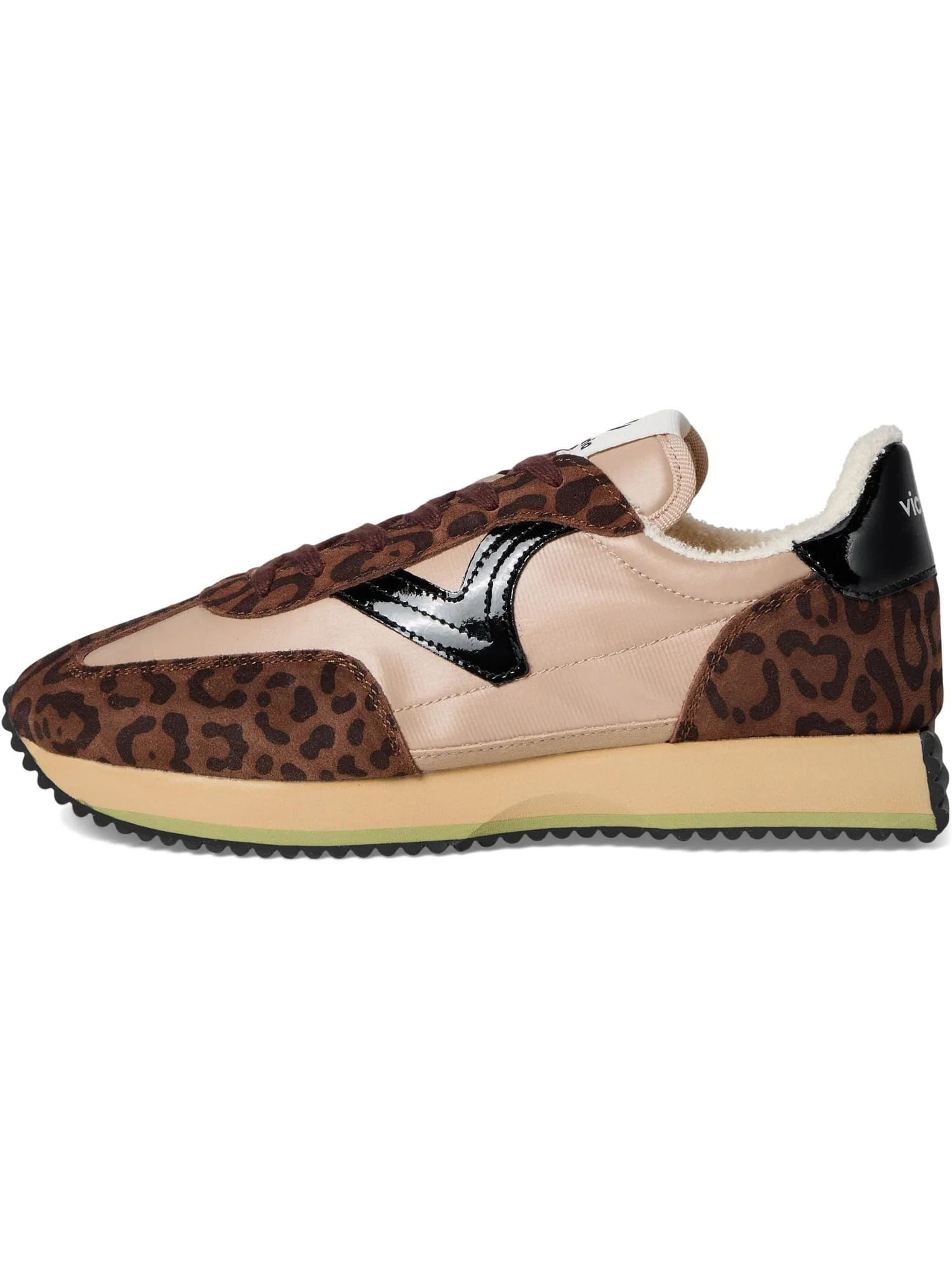 Кроссовки victoria Women's Cosmos Nylon Animal Print — изображение 4 из 7, шоколад